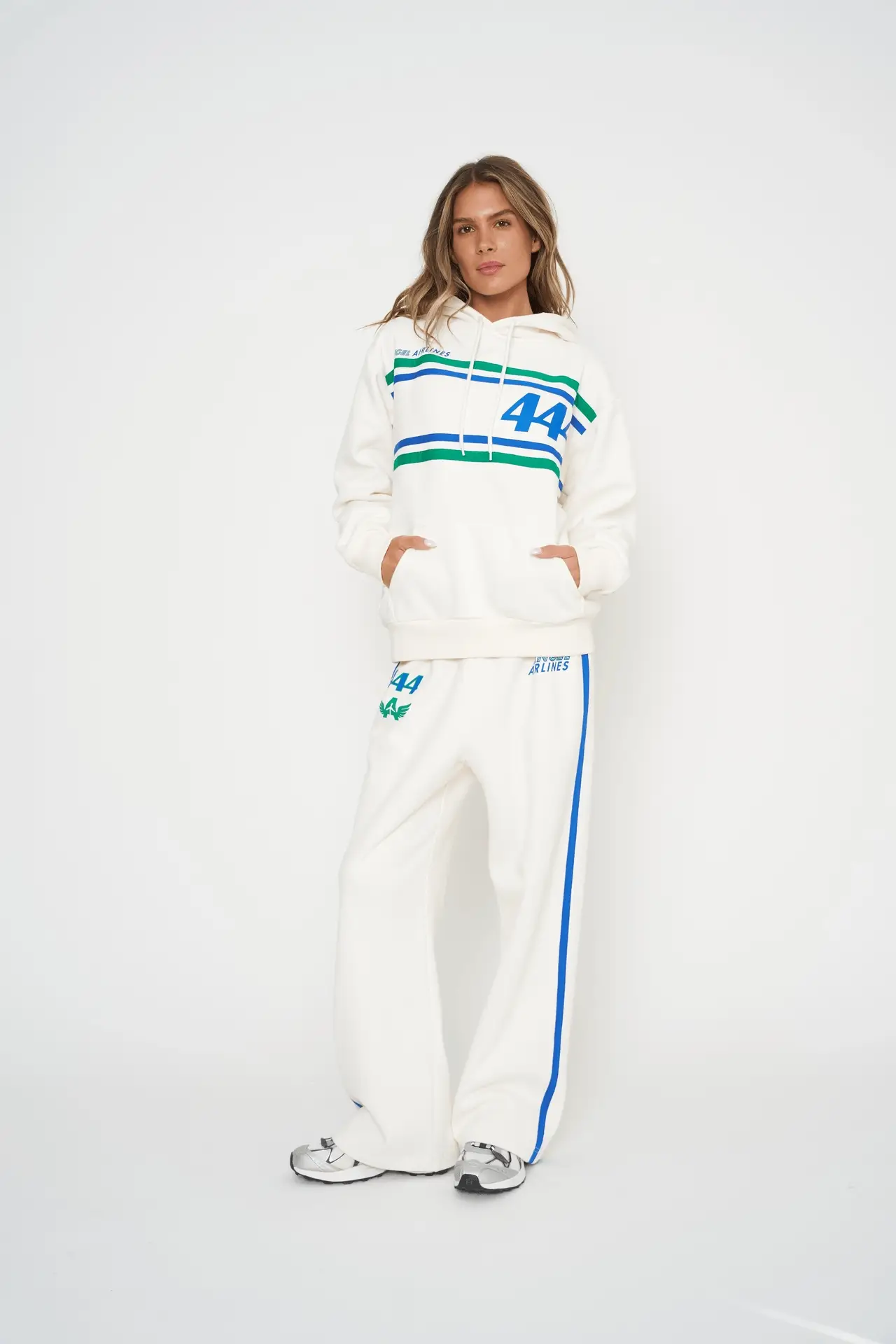 Angel Airlines Classic Wide Leg Sweatpants - Image 13