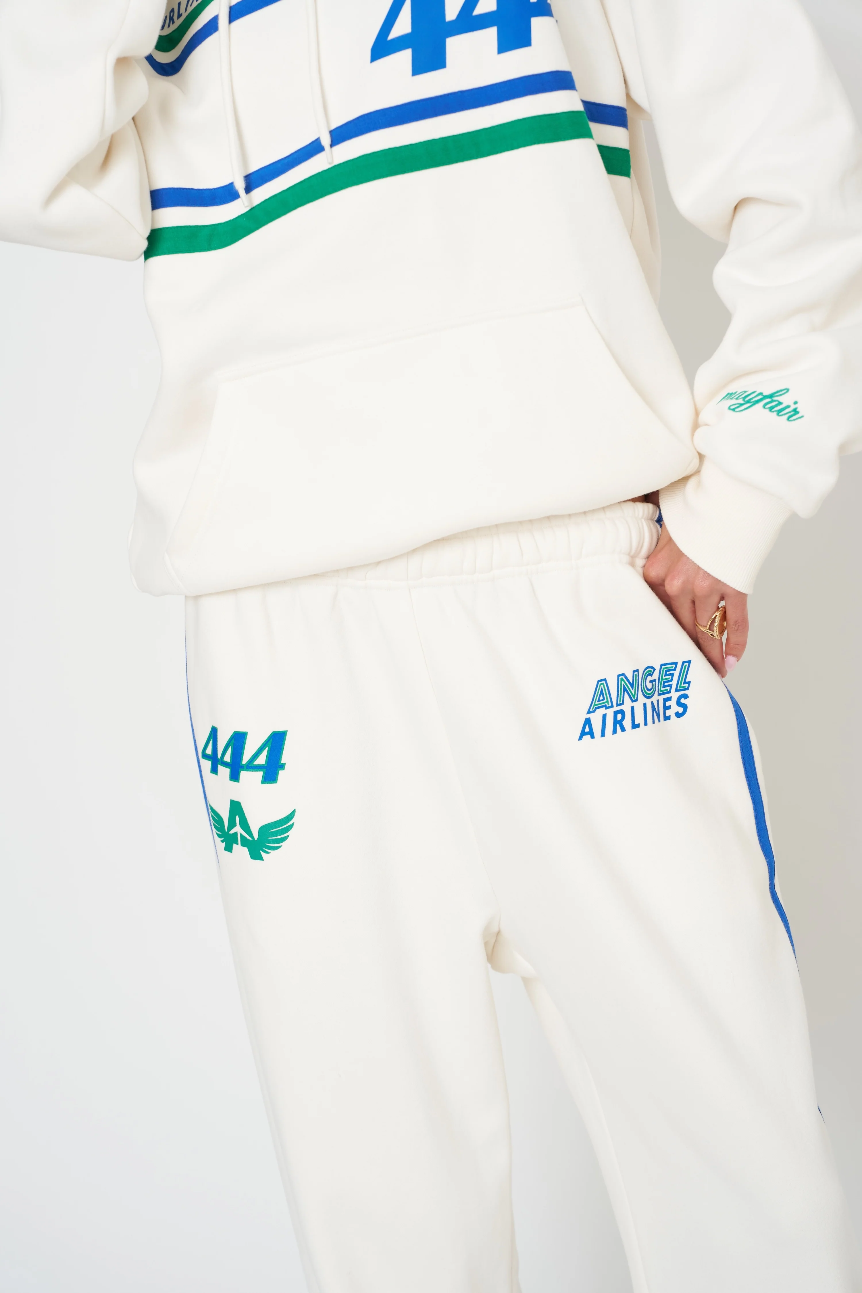 Angel Airlines Classic Wide Leg Sweatpants - Image 7