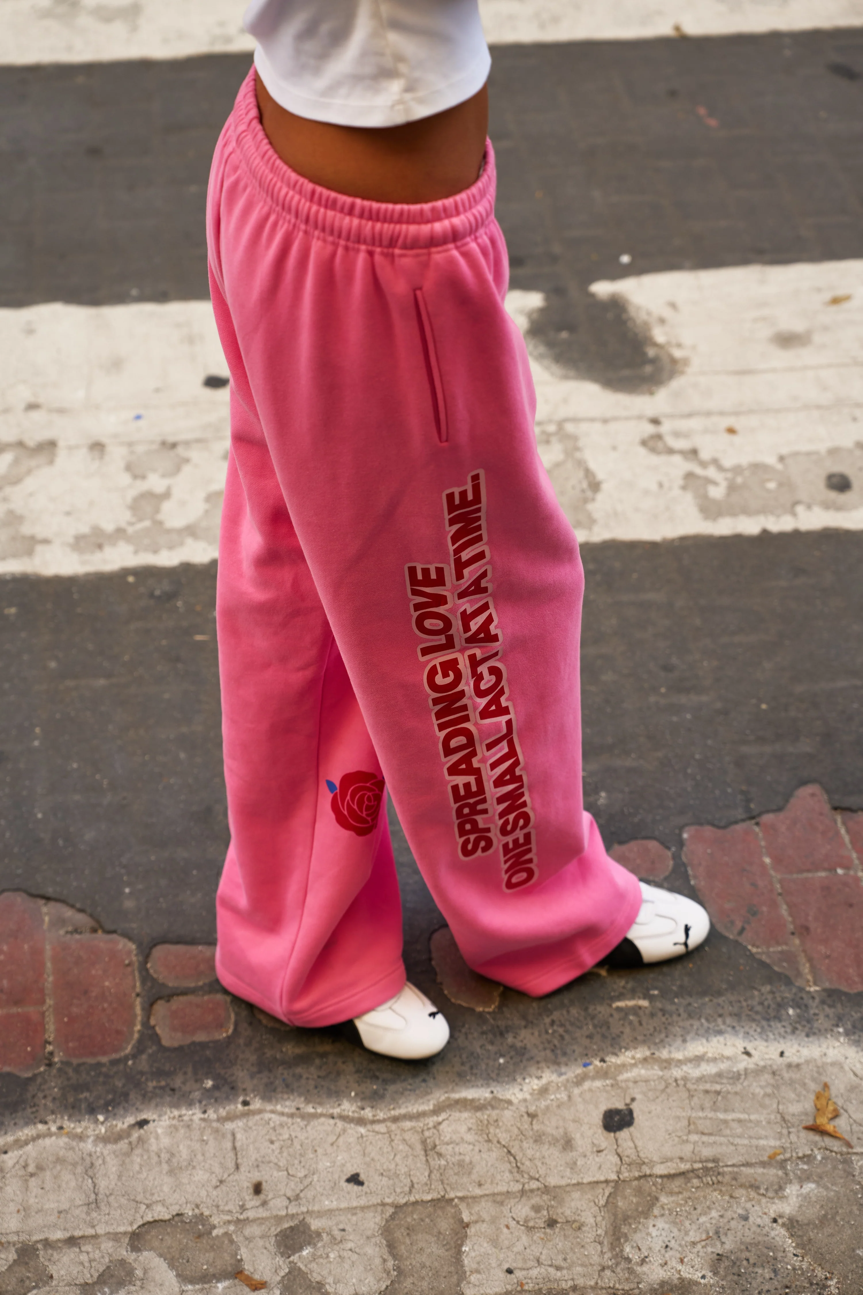 Be Kind Classic Wide Leg Sweatpants - Image 7