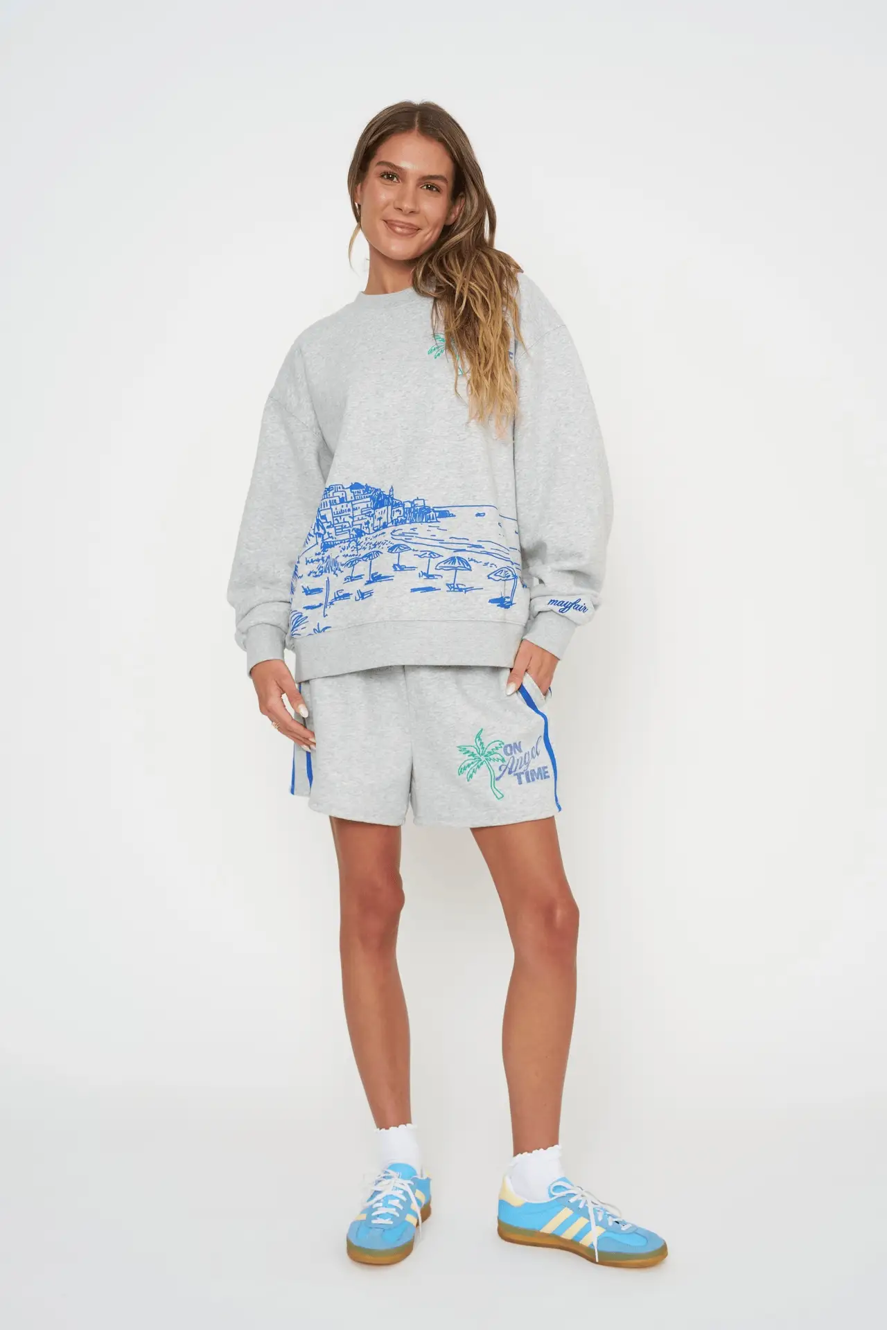 Checked Out Oversized Crewneck - Image 16