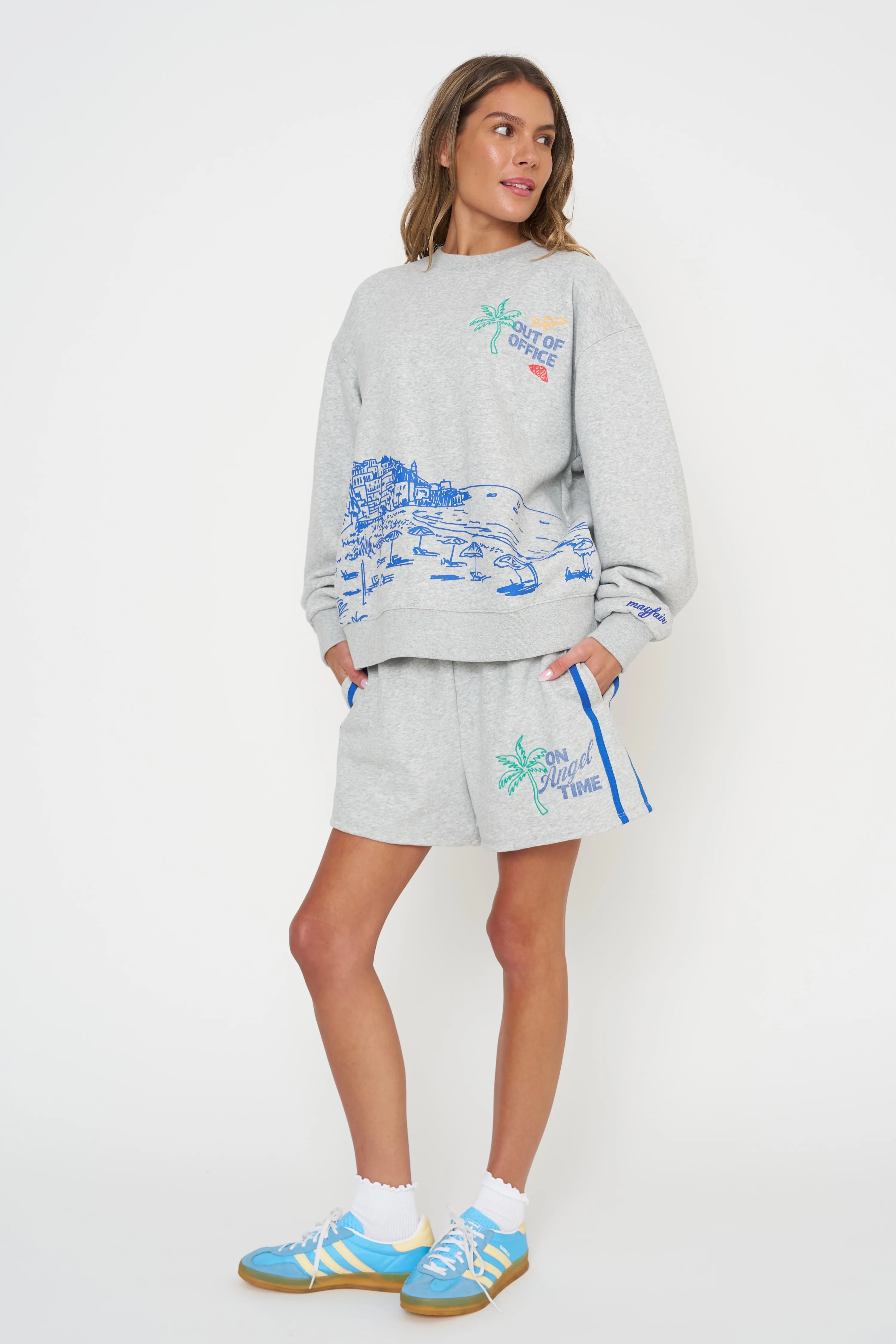 Checked Out Oversized Crewneck - Image 5