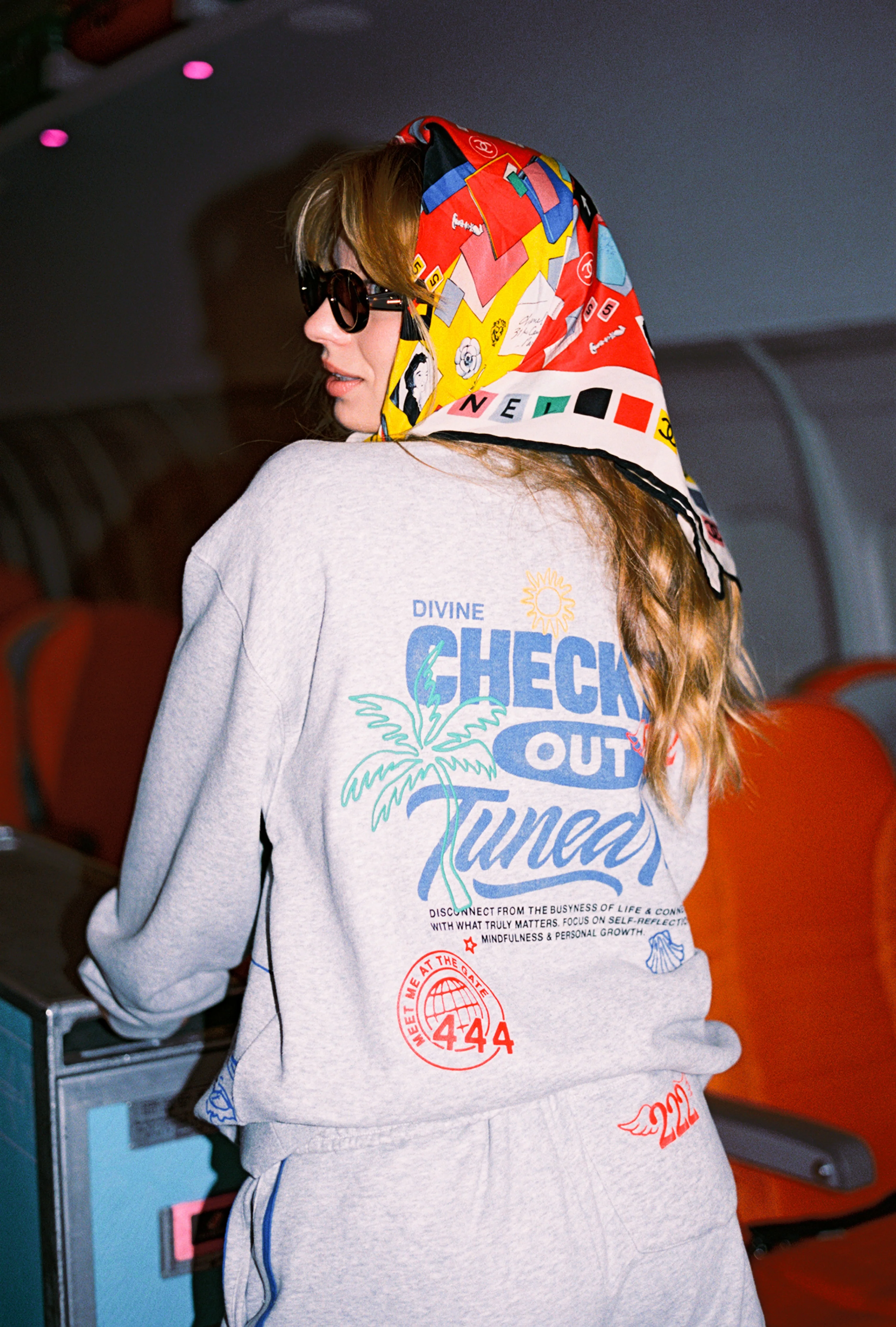 Checked Out Oversized Crewneck - Image 6