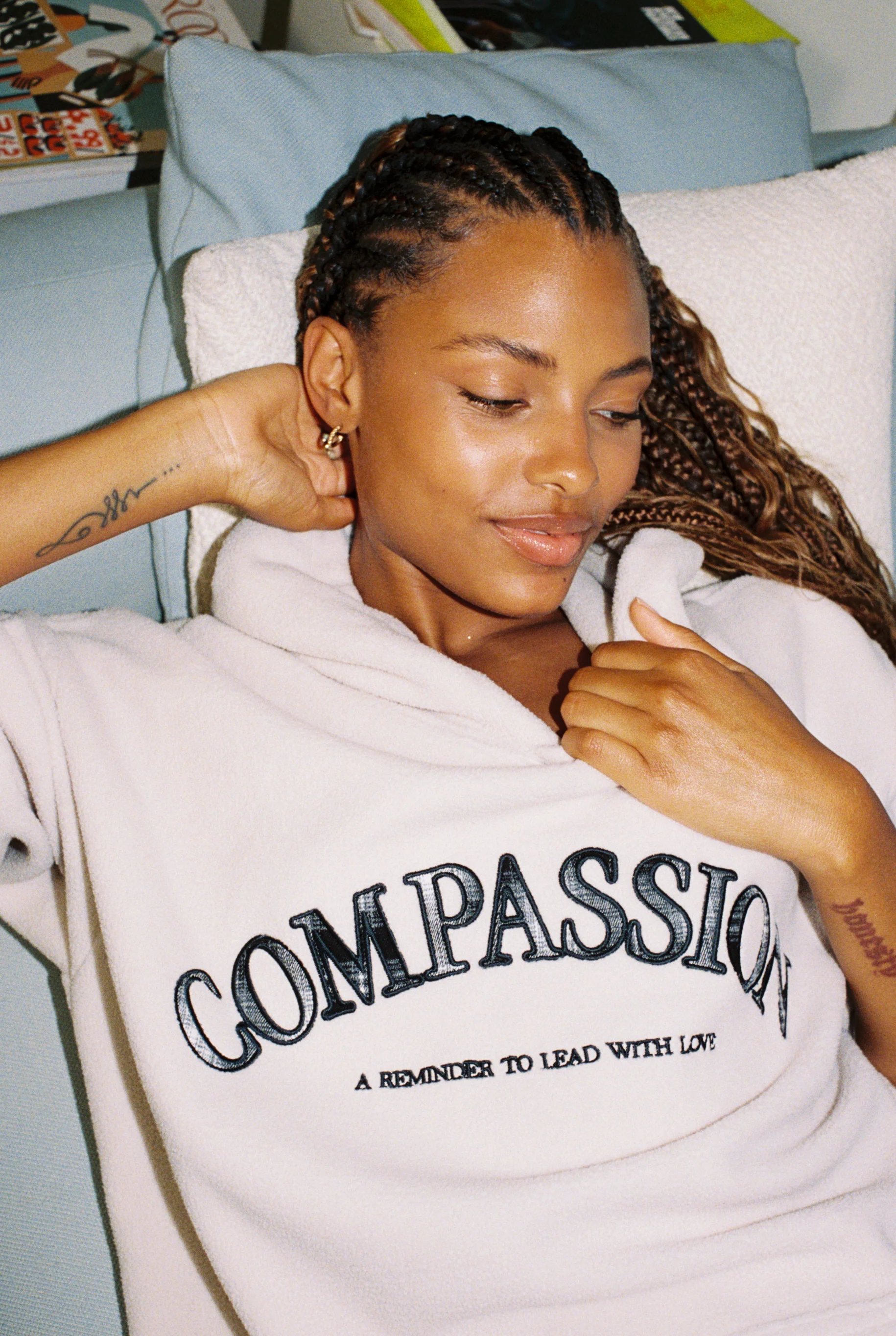 Compassion Teddy Hoodie - Image 3