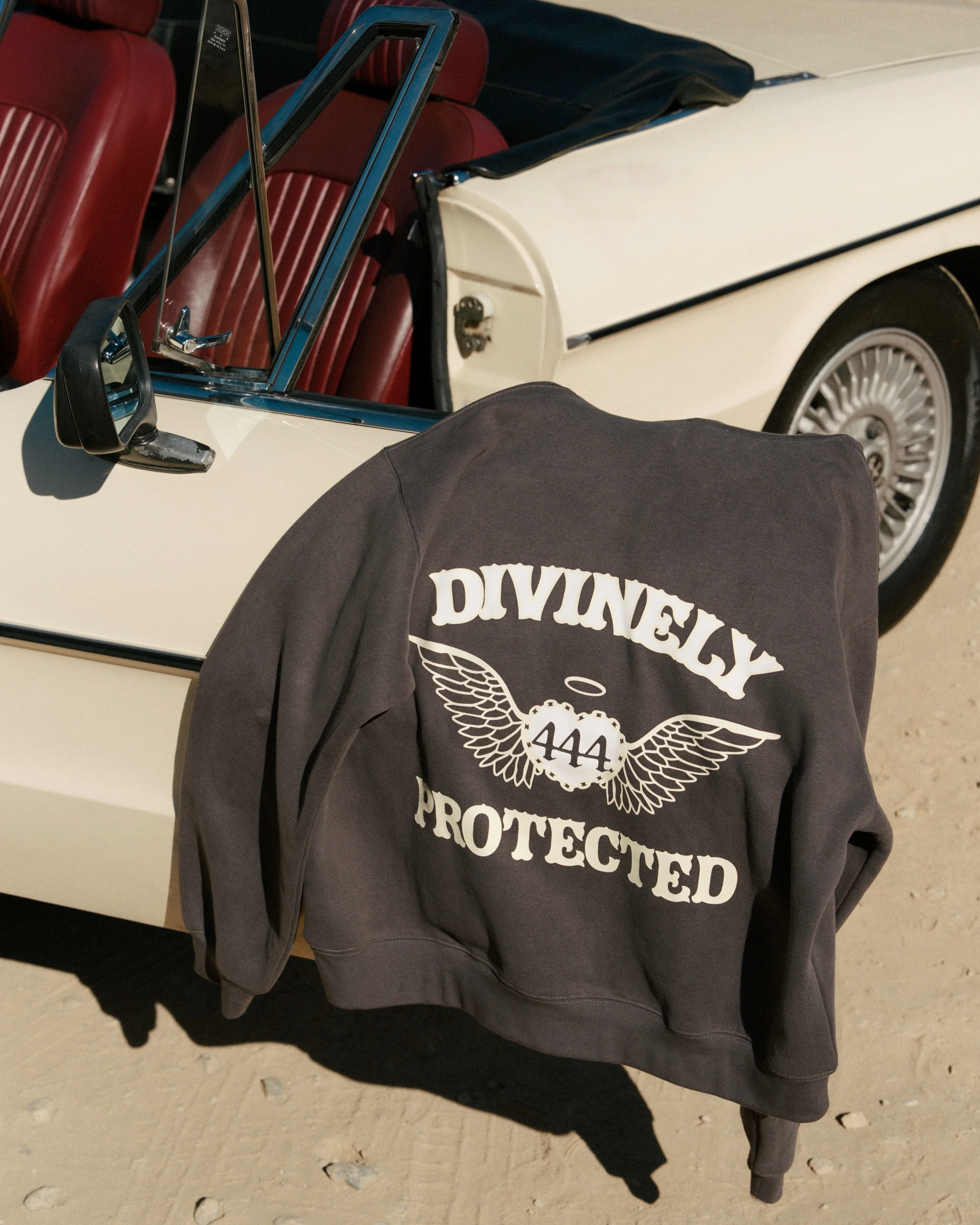 Divinely Protected Hoodie Charcoal - Image 15