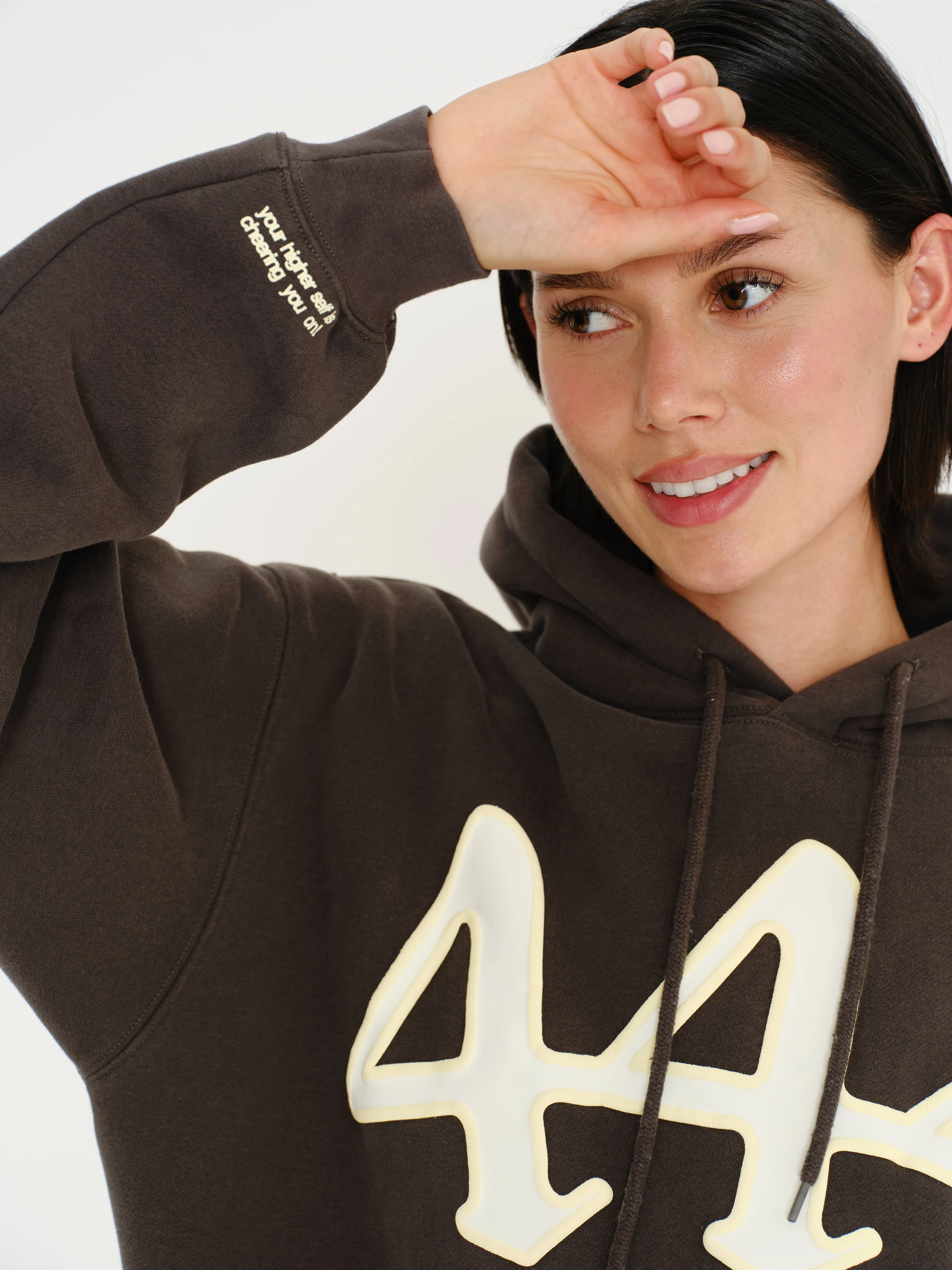 Divinely Protected Hoodie Charcoal - Image 5