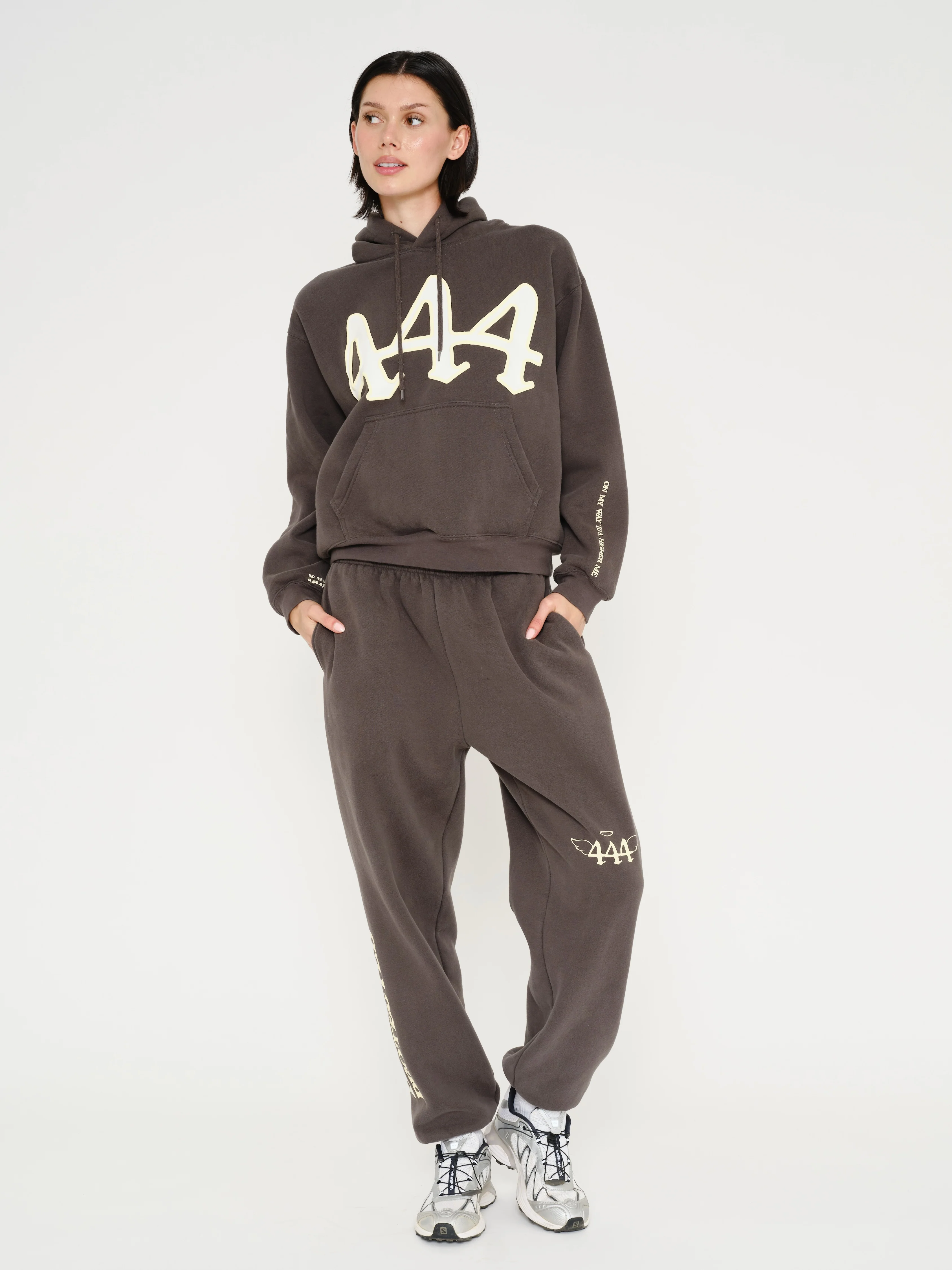 Divinely Protected Hoodie Charcoal - Image 8