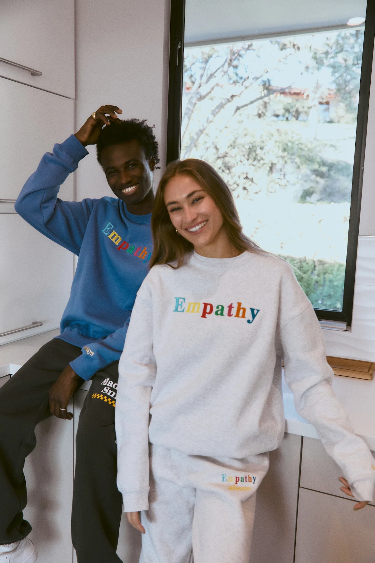 Empathy Always Grey Crewneck - Image 10