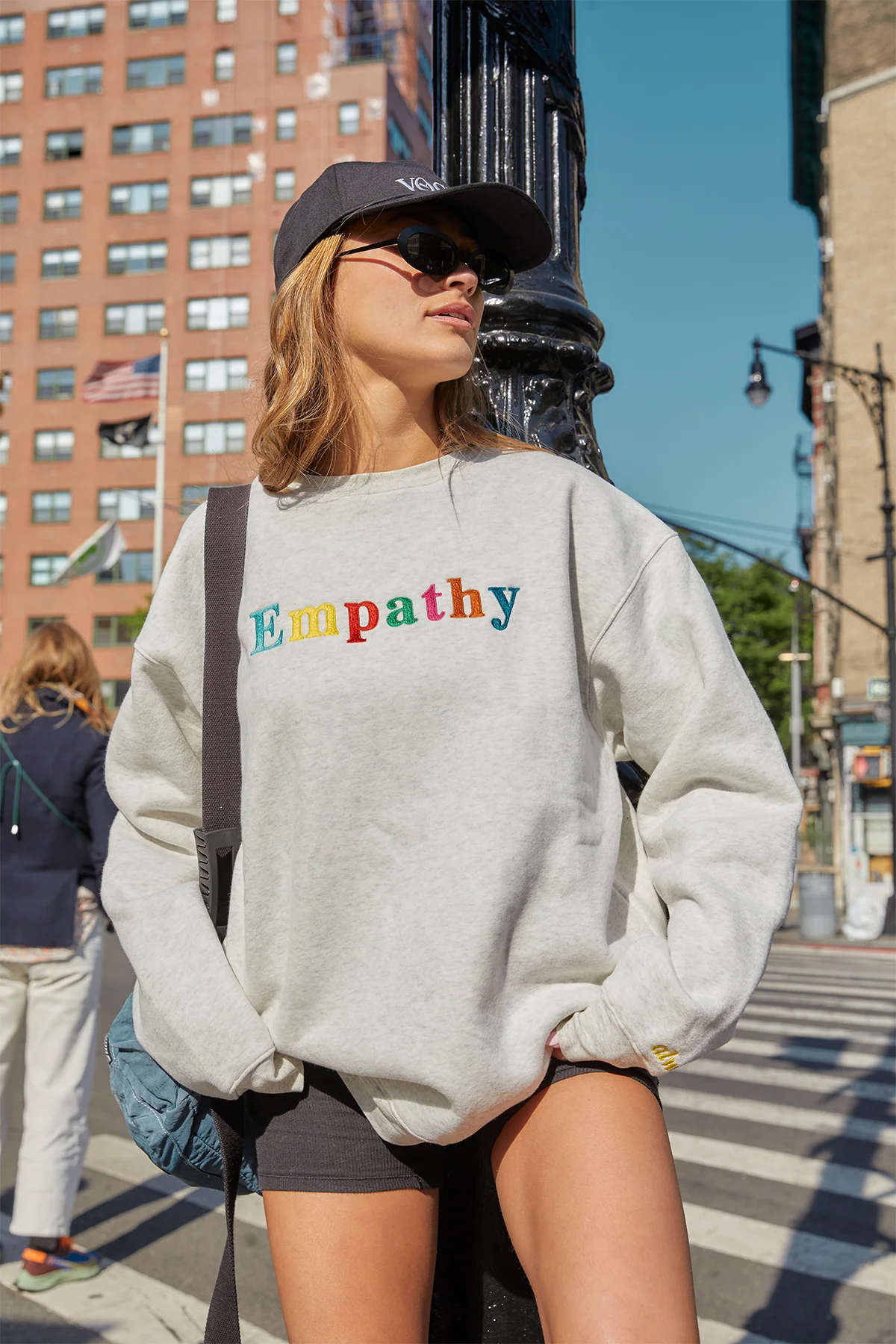 Empathy Always Grey Crewneck - Image 12