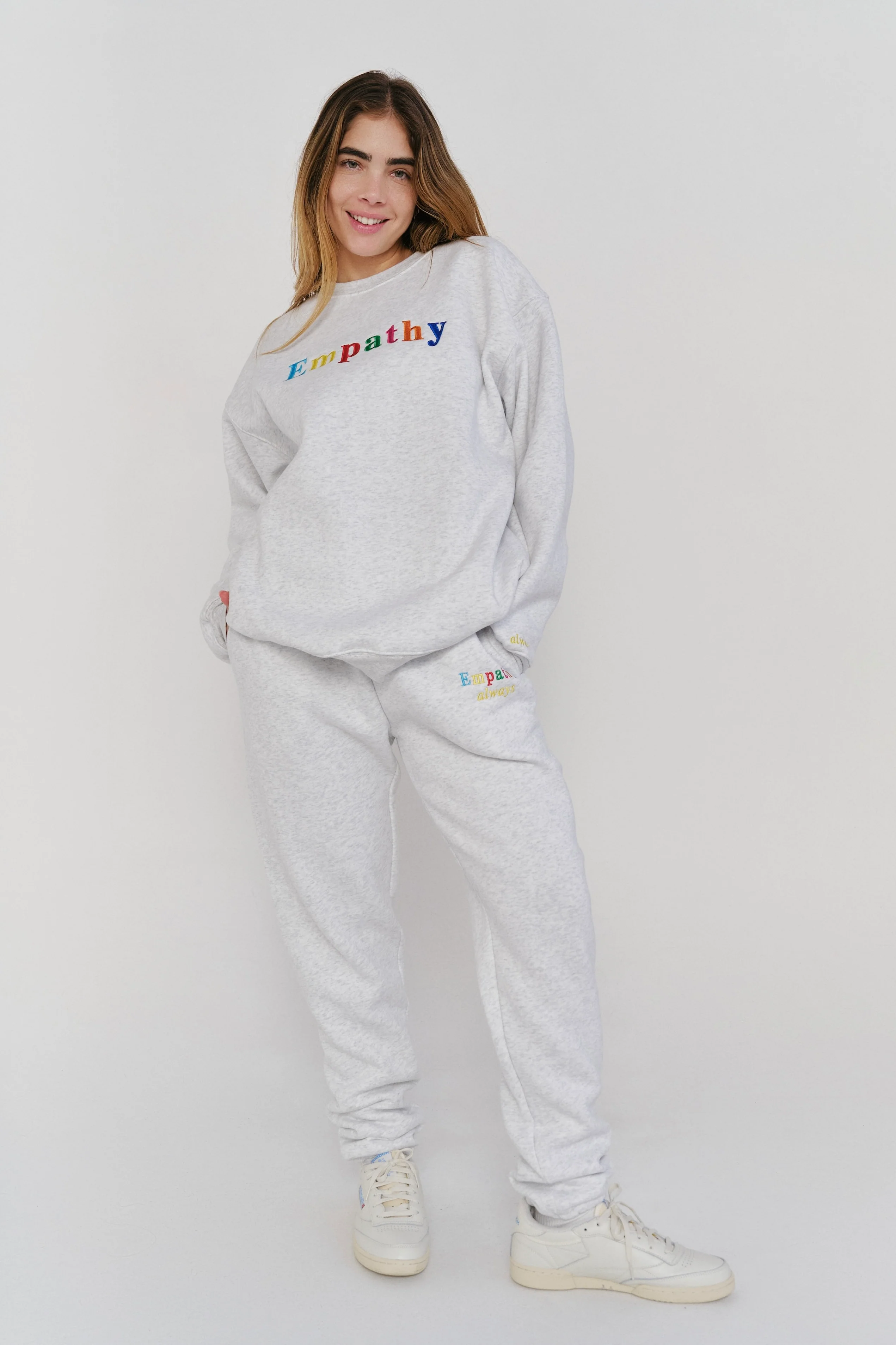 Empathy Always Grey Crewneck - Image 7