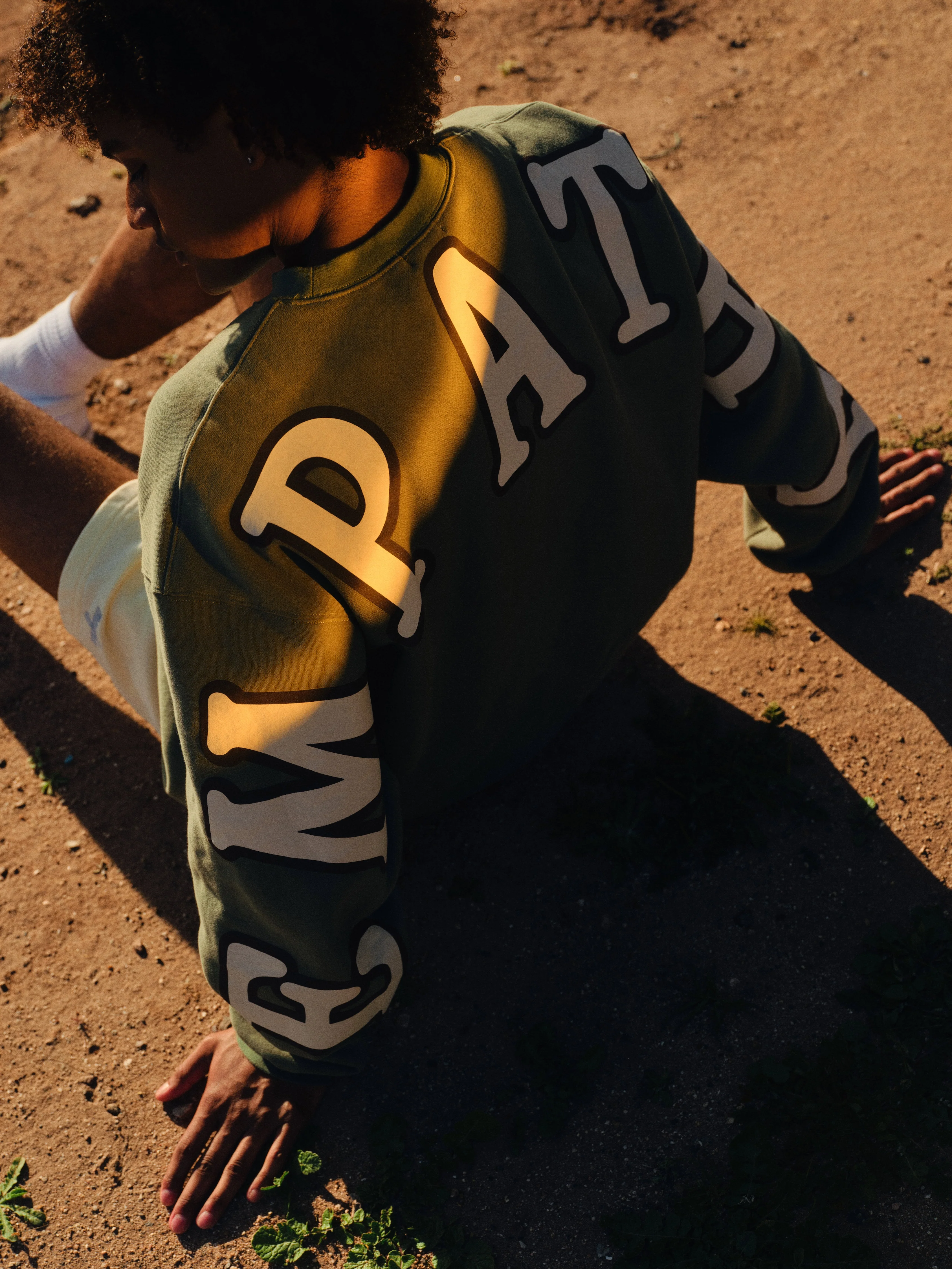 Empathy Always Olive Crewneck - Image 8