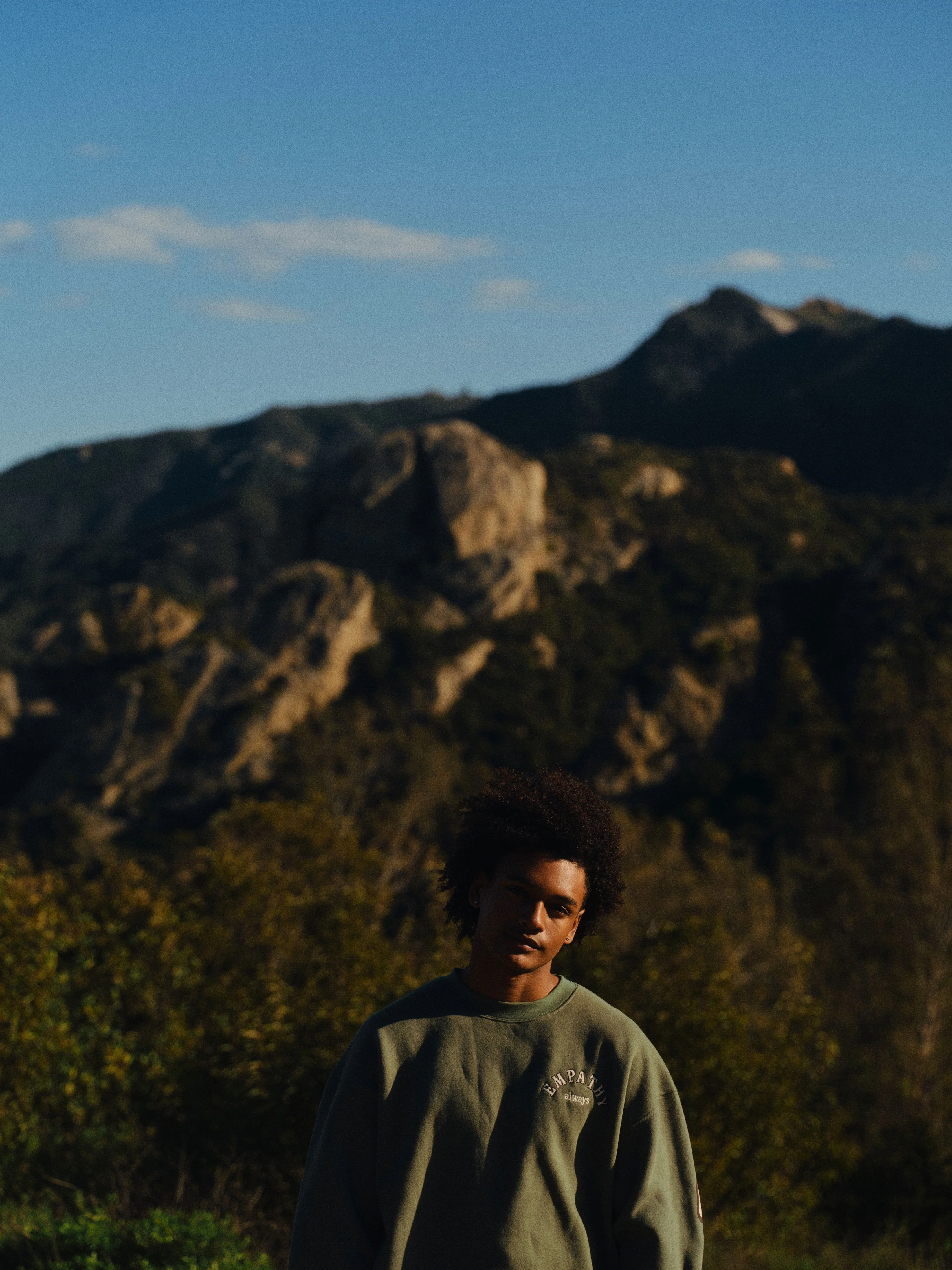 Empathy Always Olive Crewneck - Image 9