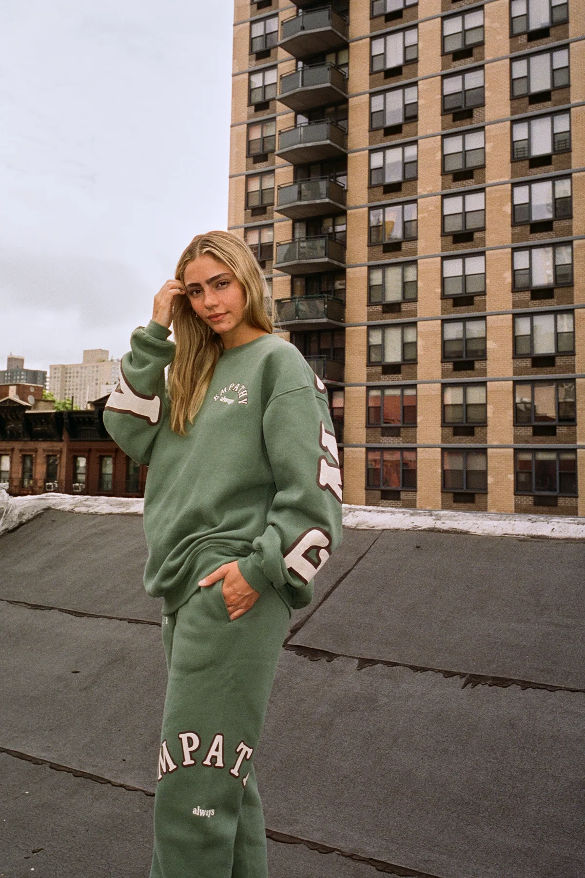 Empathy Always Olive Sweatpants - Image 12
