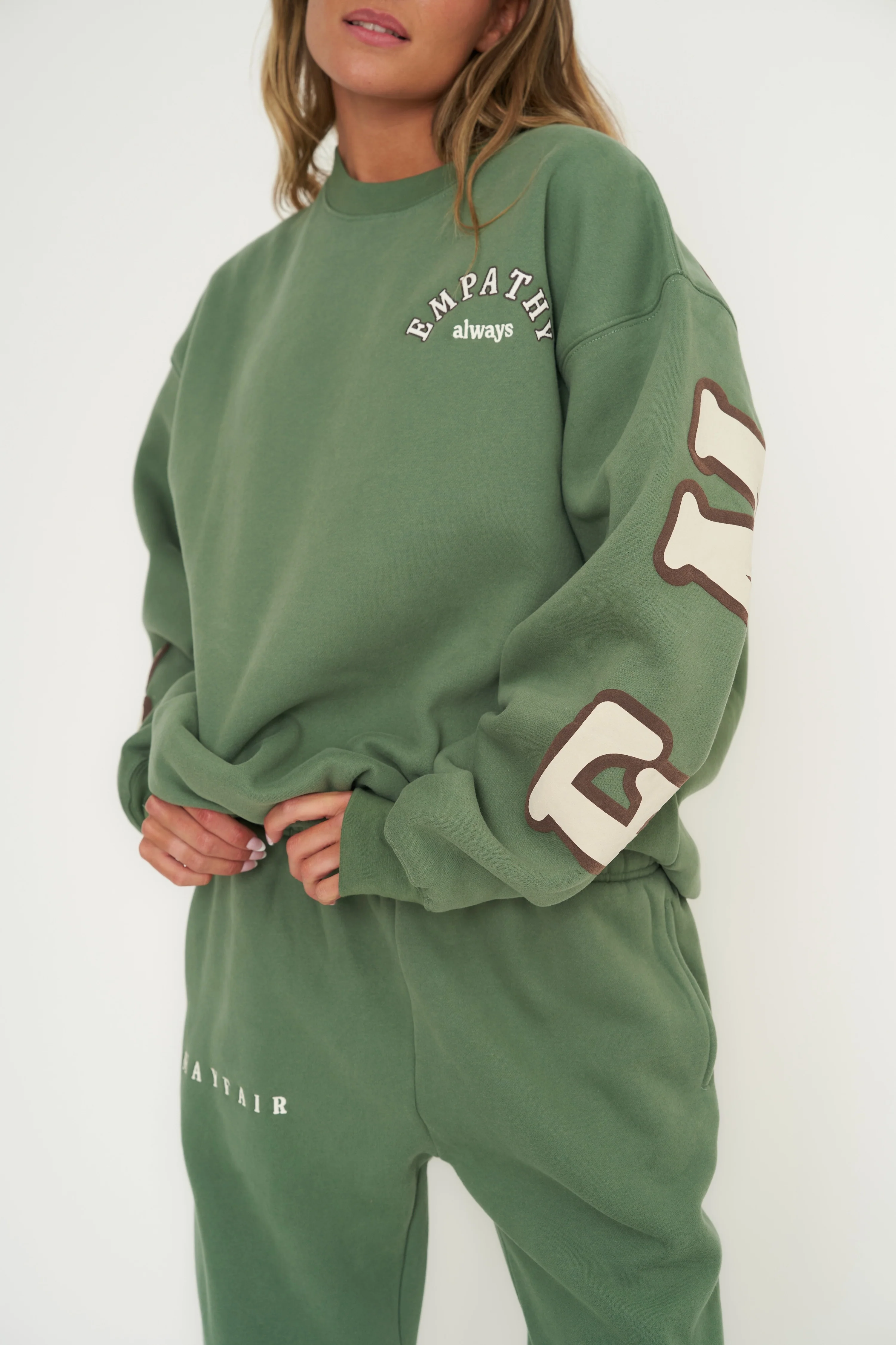 Empathy Always Olive Sweatpants - Image 6