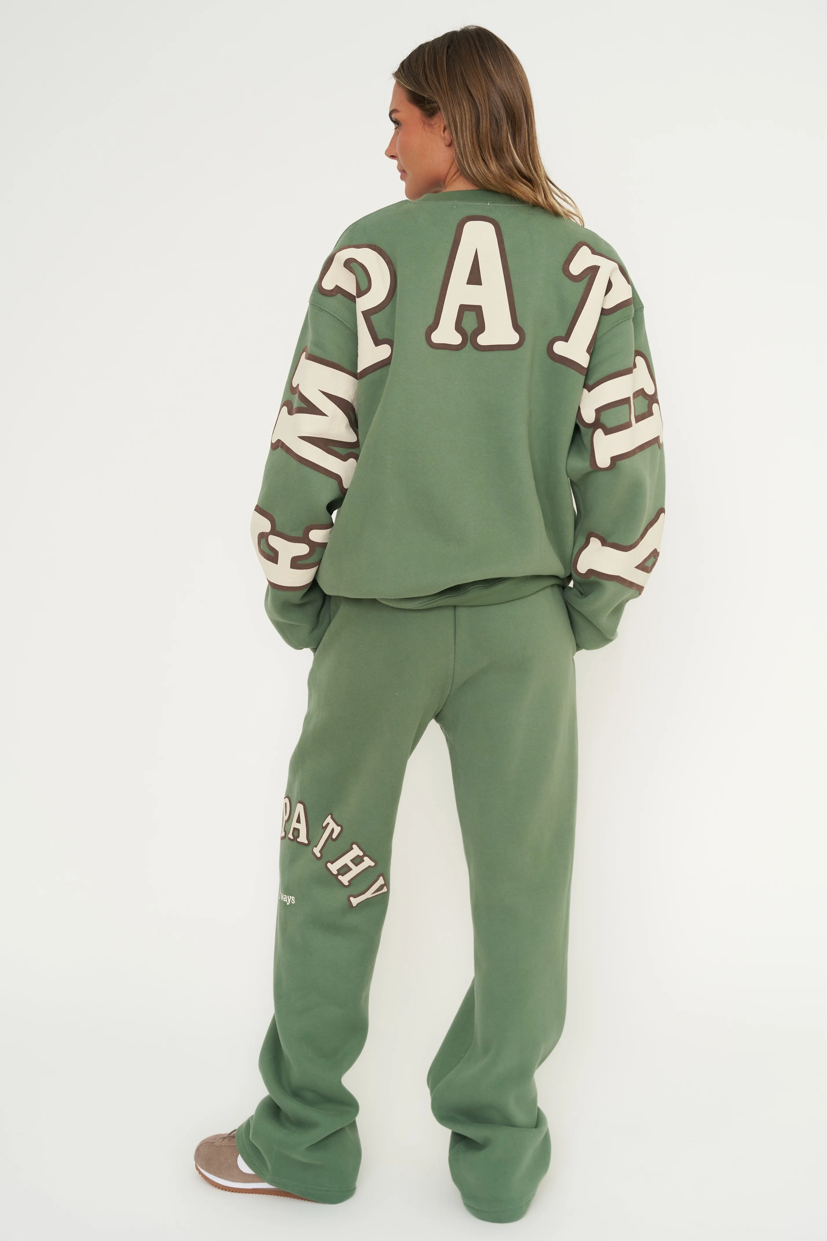 Empathy Always Olive Crewneck - Image 4
