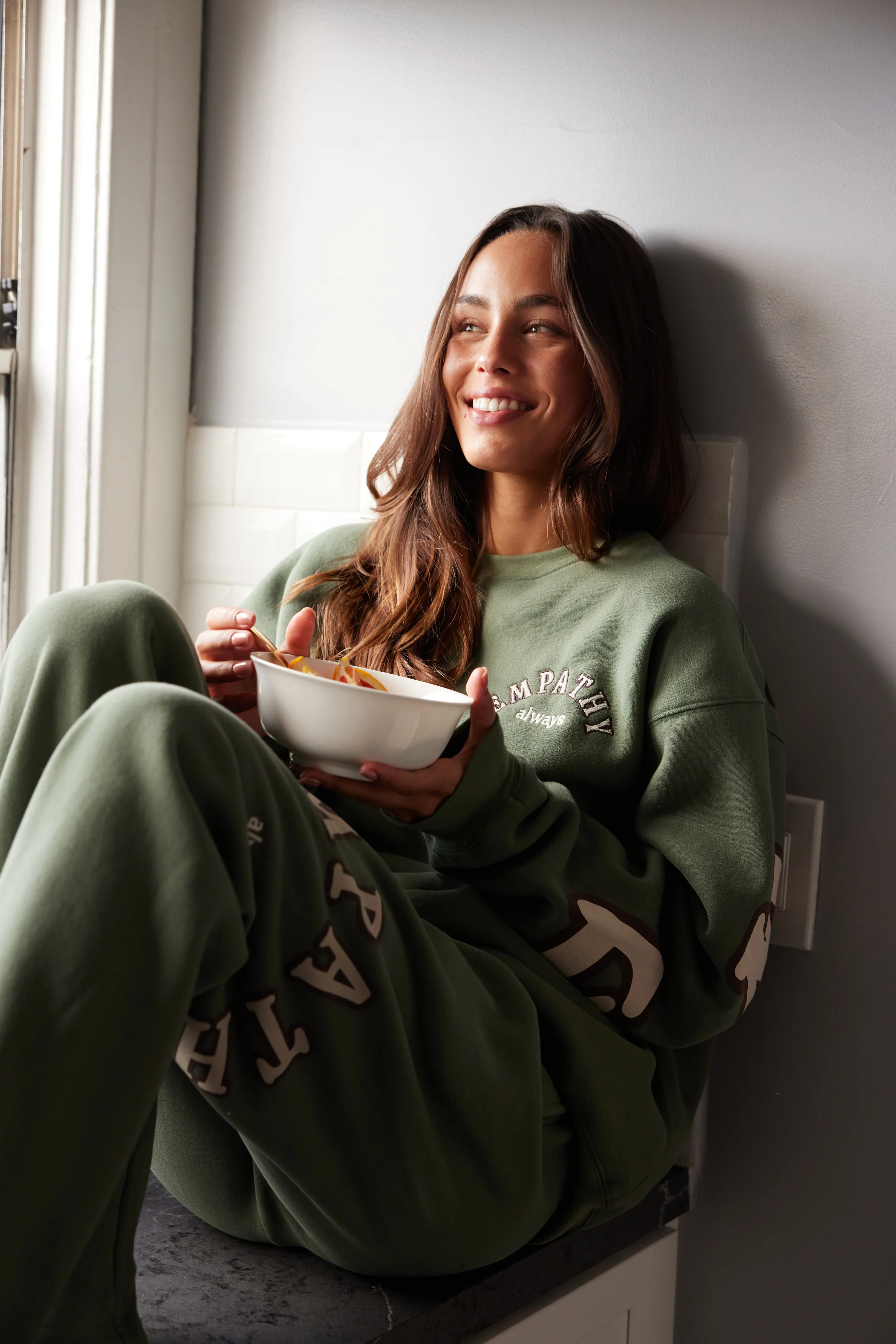 Empathy Always Olive Sweatpants - Image 9