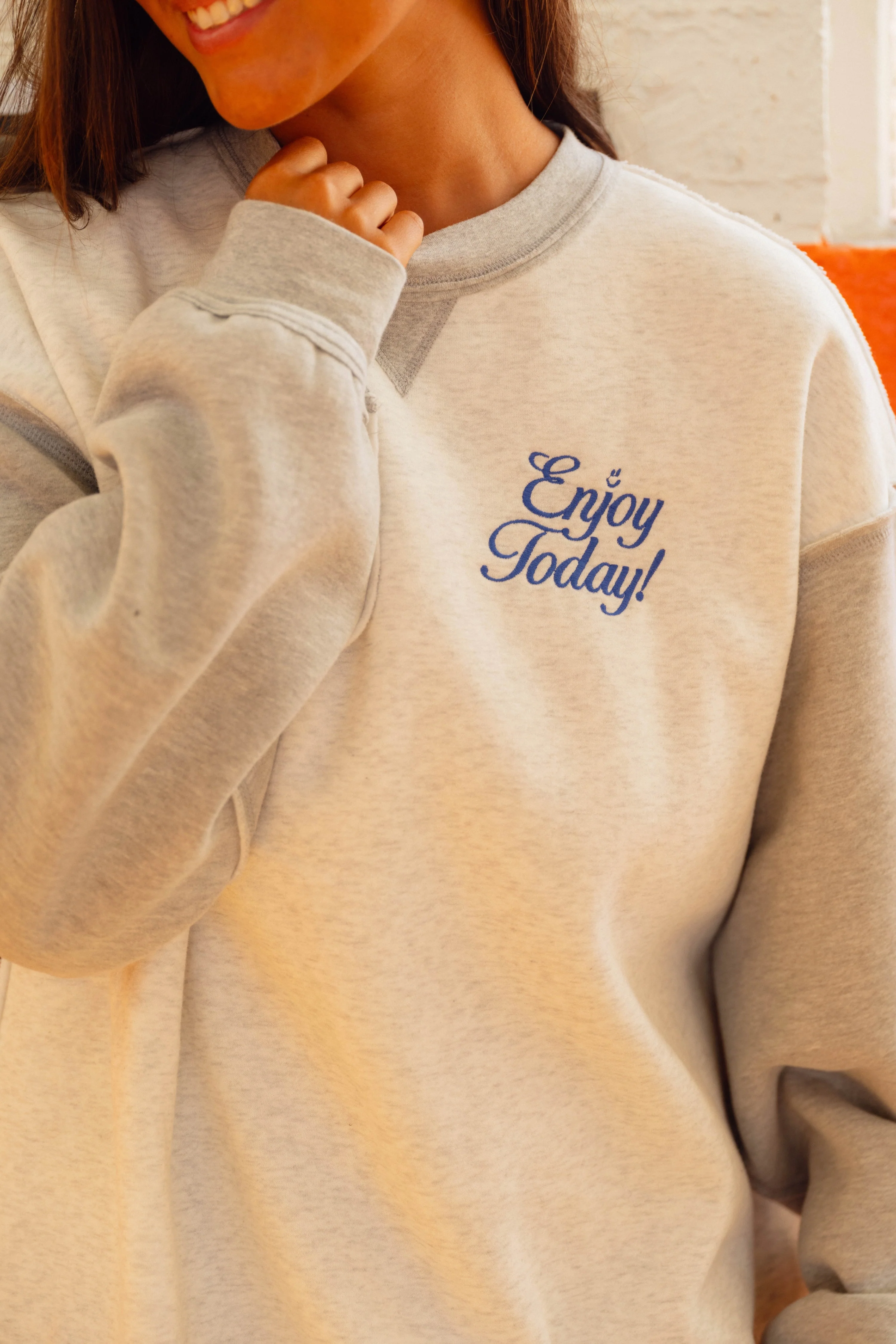 Enjoy Today Crewneck - Image 3