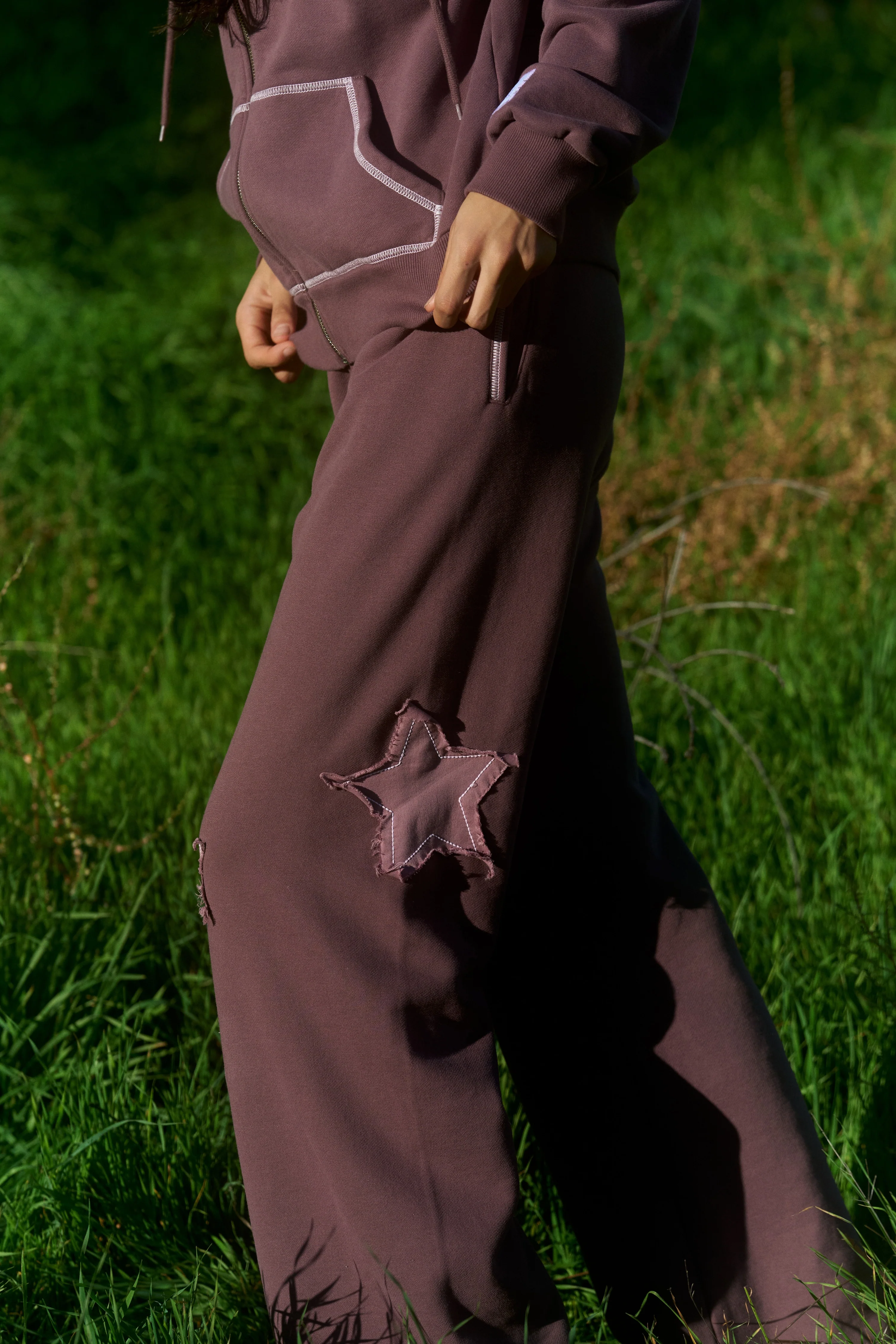 Mayfair x Orebella Finding Yourself Wide Leg Sweatpants - Image 5