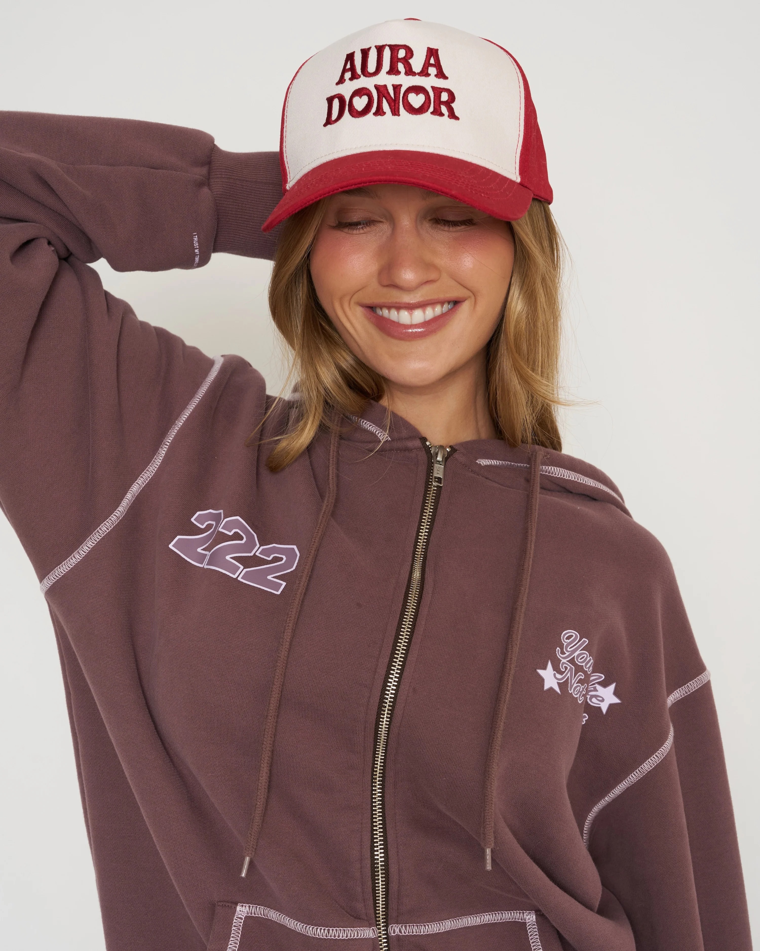 Mayfair x Orebella Finding Yourself Zip-Up Hoodie - Image 10