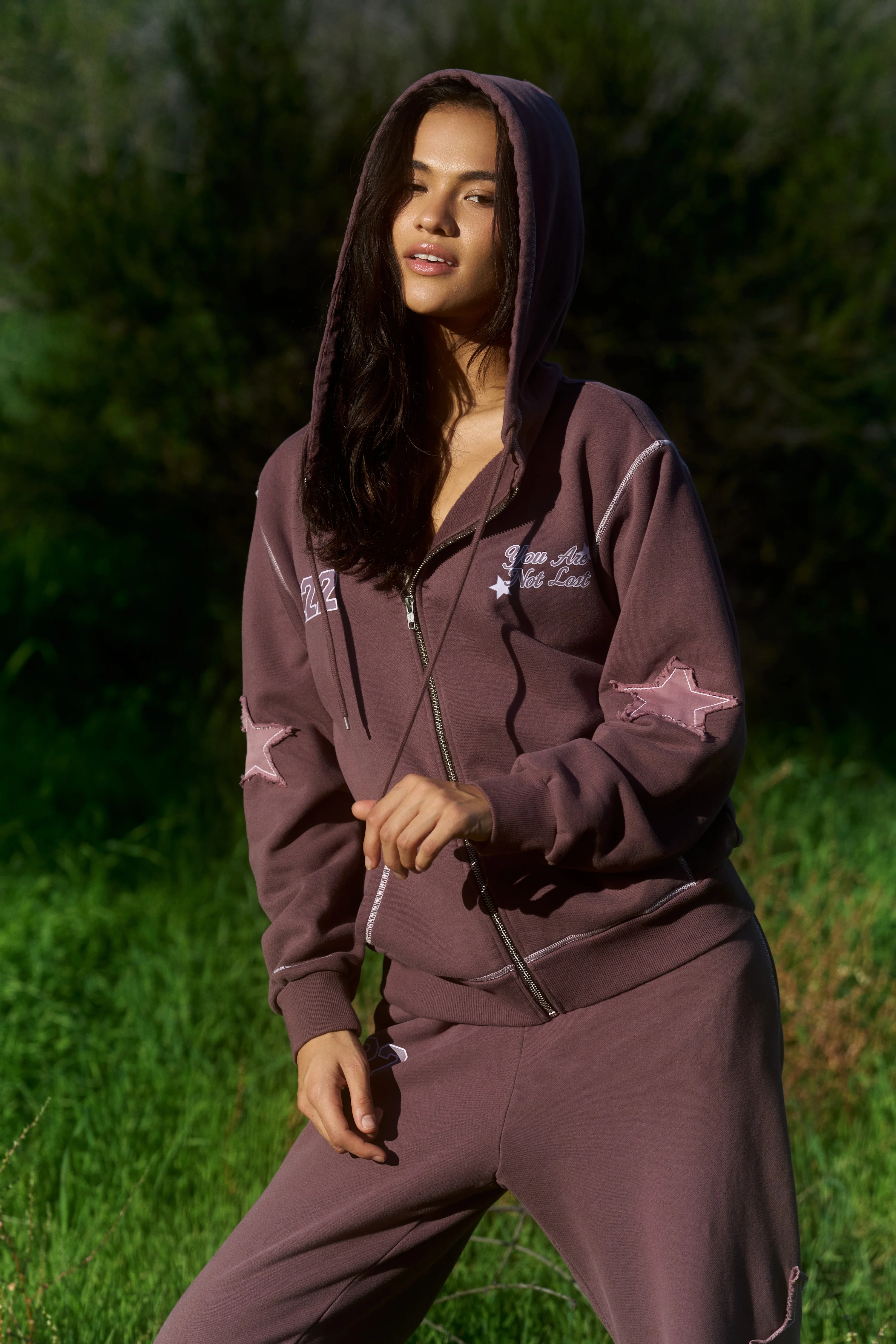 Mayfair x Orebella Finding Yourself Zip-Up Hoodie - Image 11