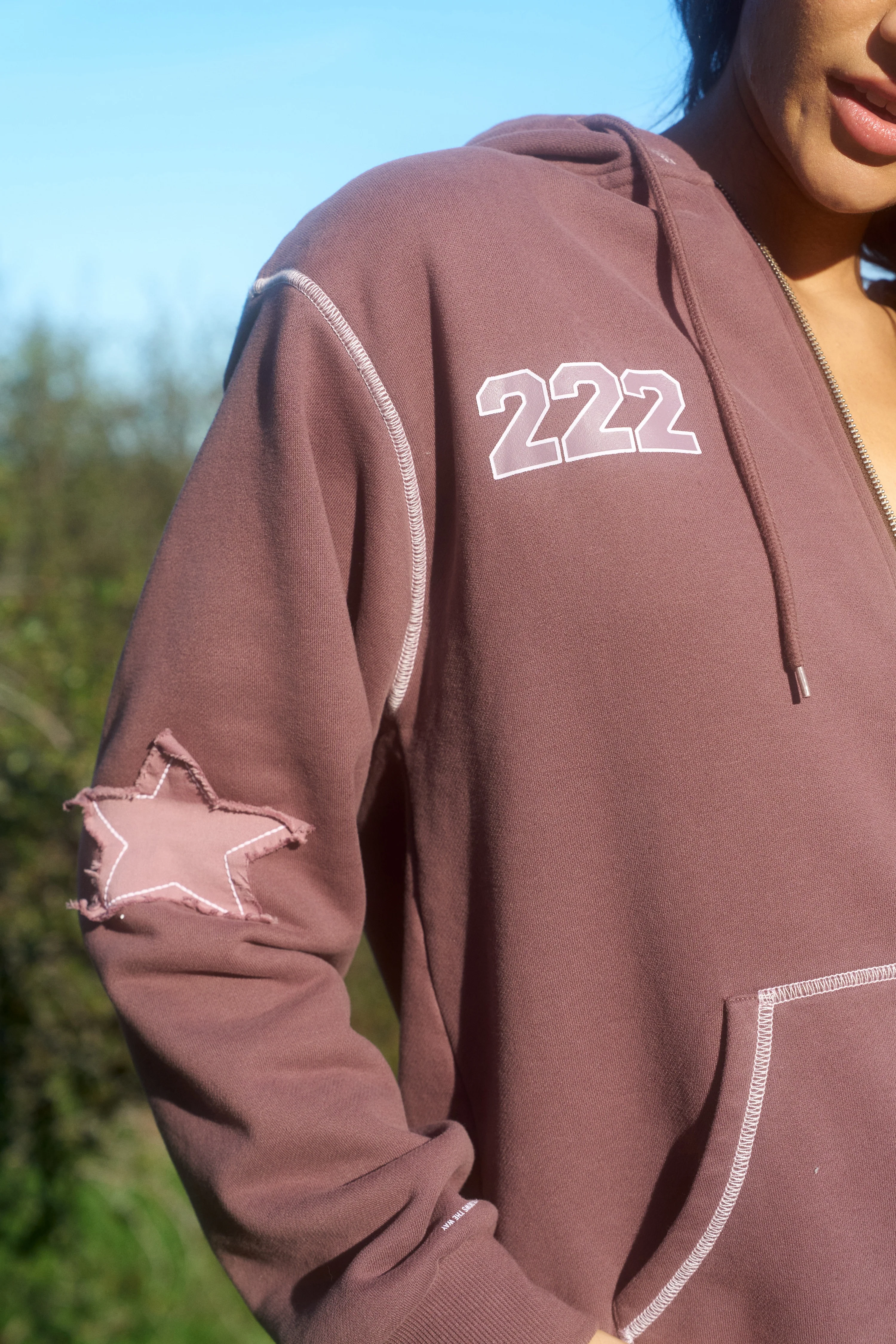 Mayfair x Orebella Finding Yourself Zip-Up Hoodie - Image 8