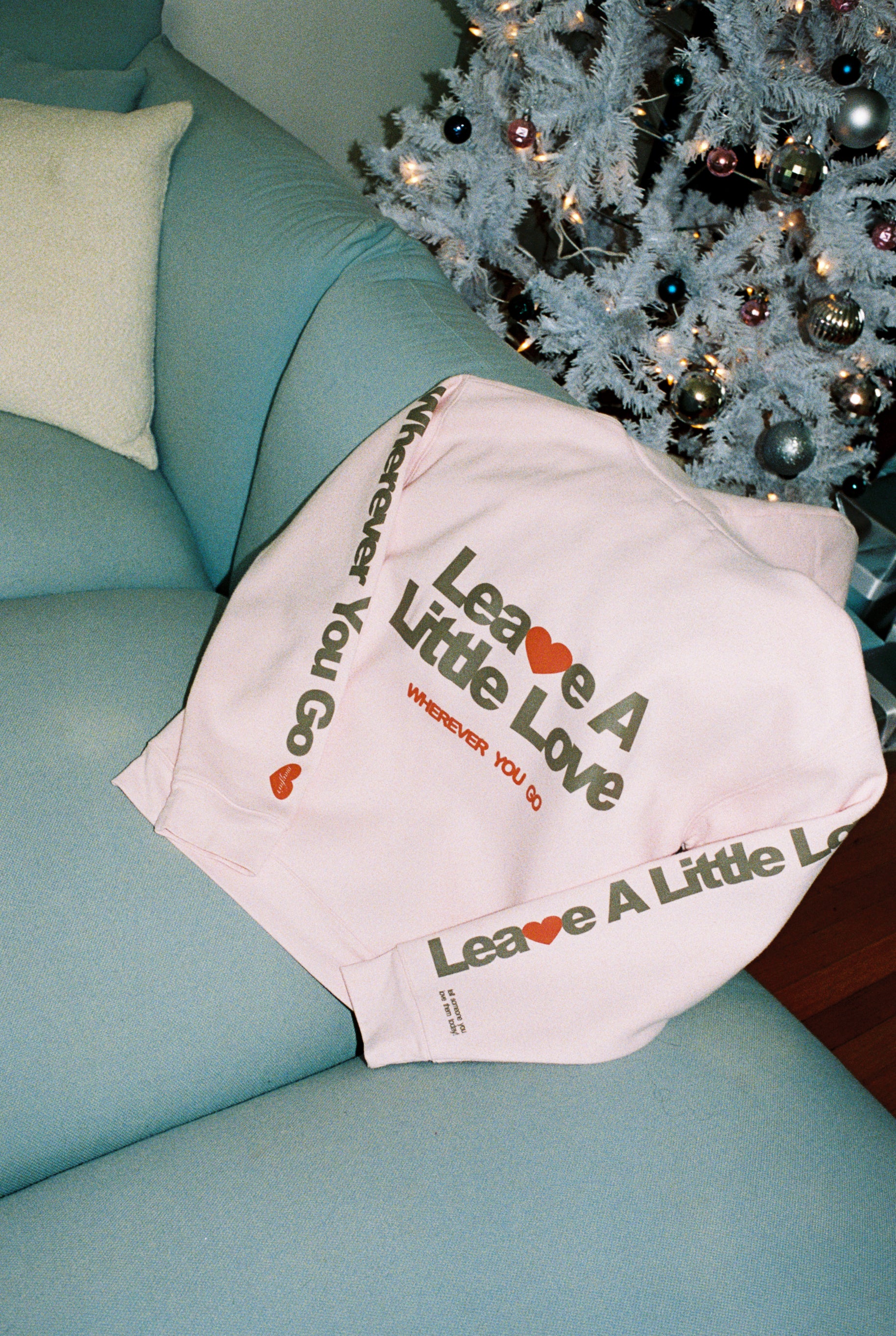 Leave A Little Love Relaxed Hoodie - Image 17