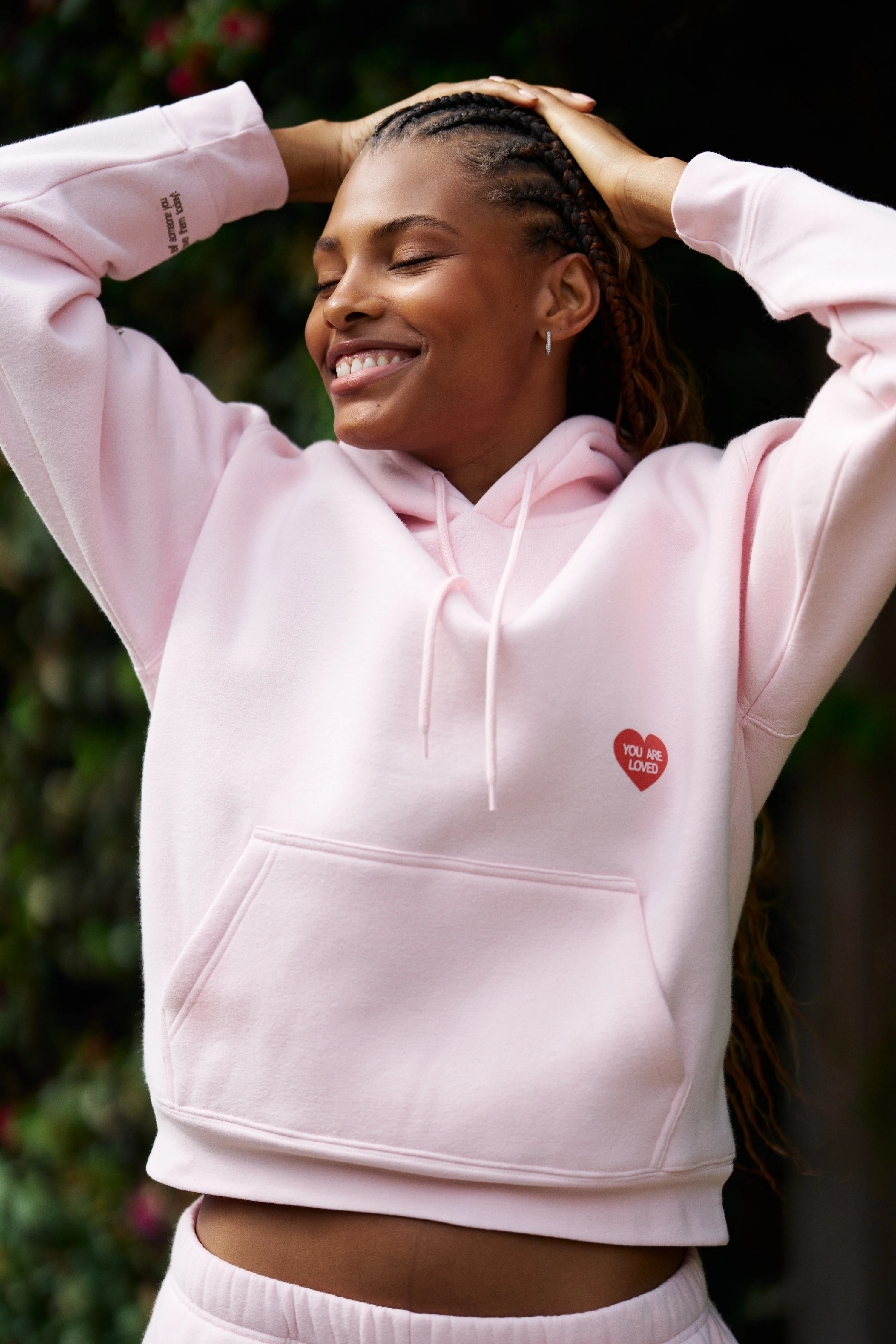 Leave A Little Love Relaxed Hoodie - Image 3
