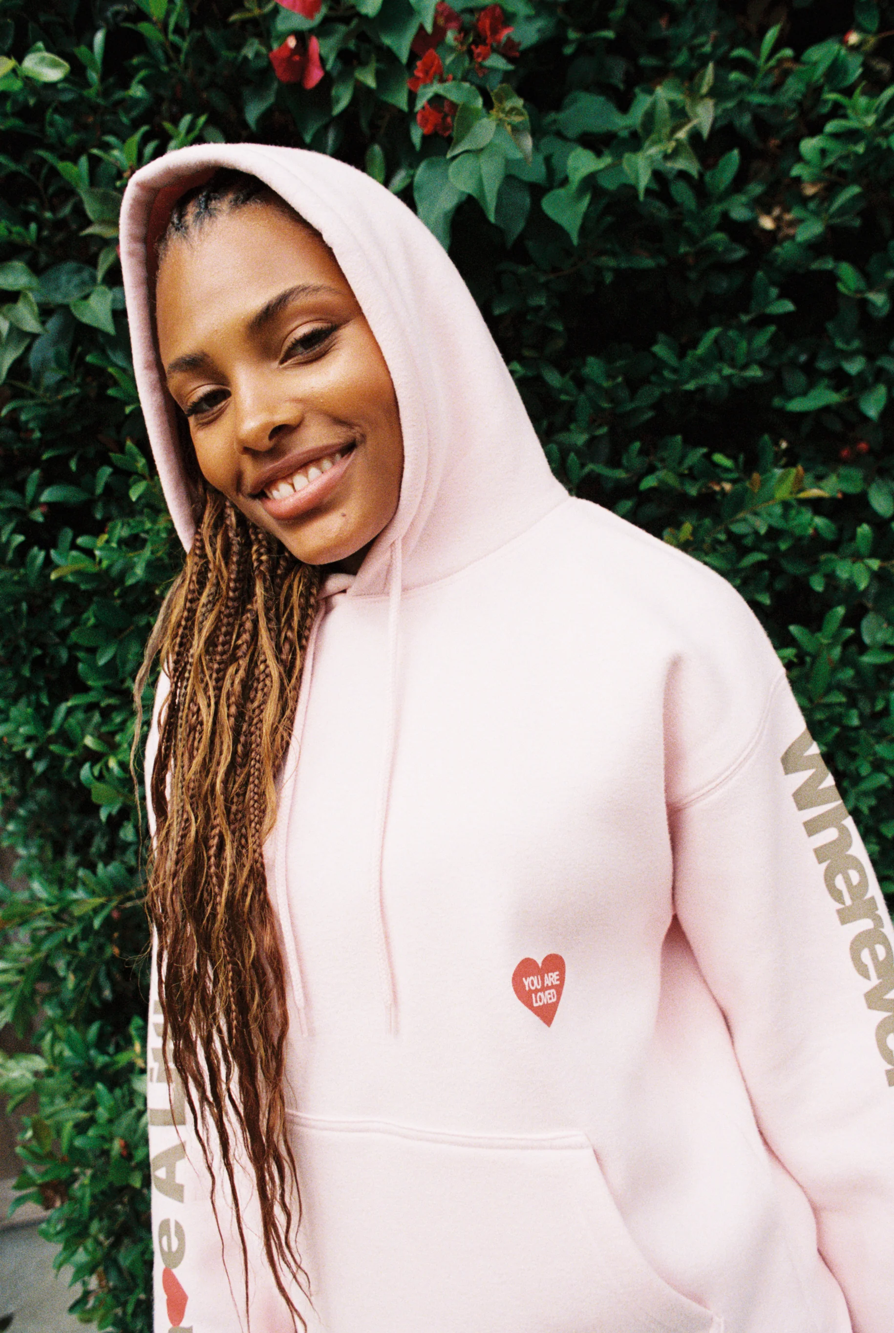 Leave A Little Love Relaxed Hoodie - Image 5