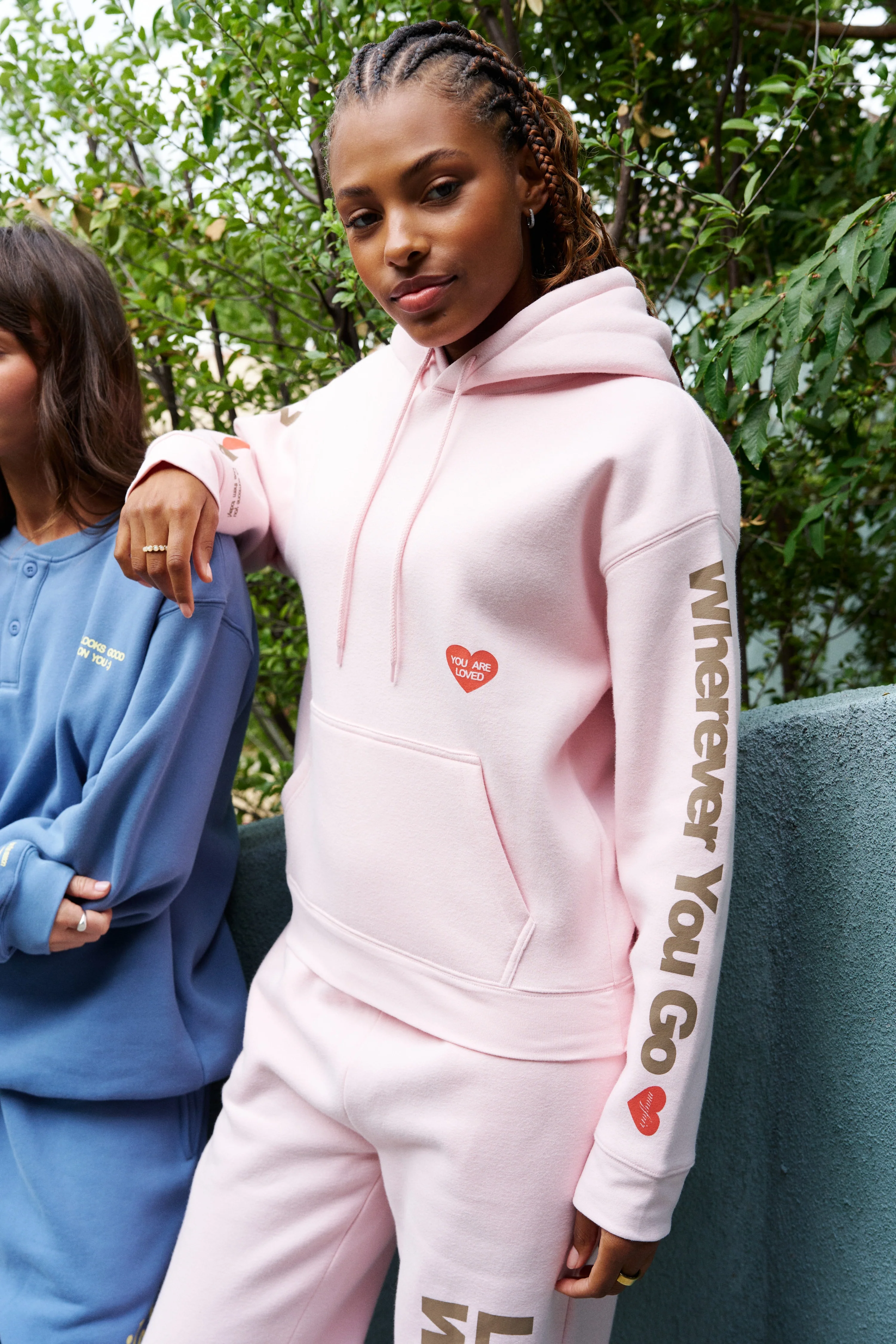 Leave A Little Love Relaxed Hoodie - Image 7