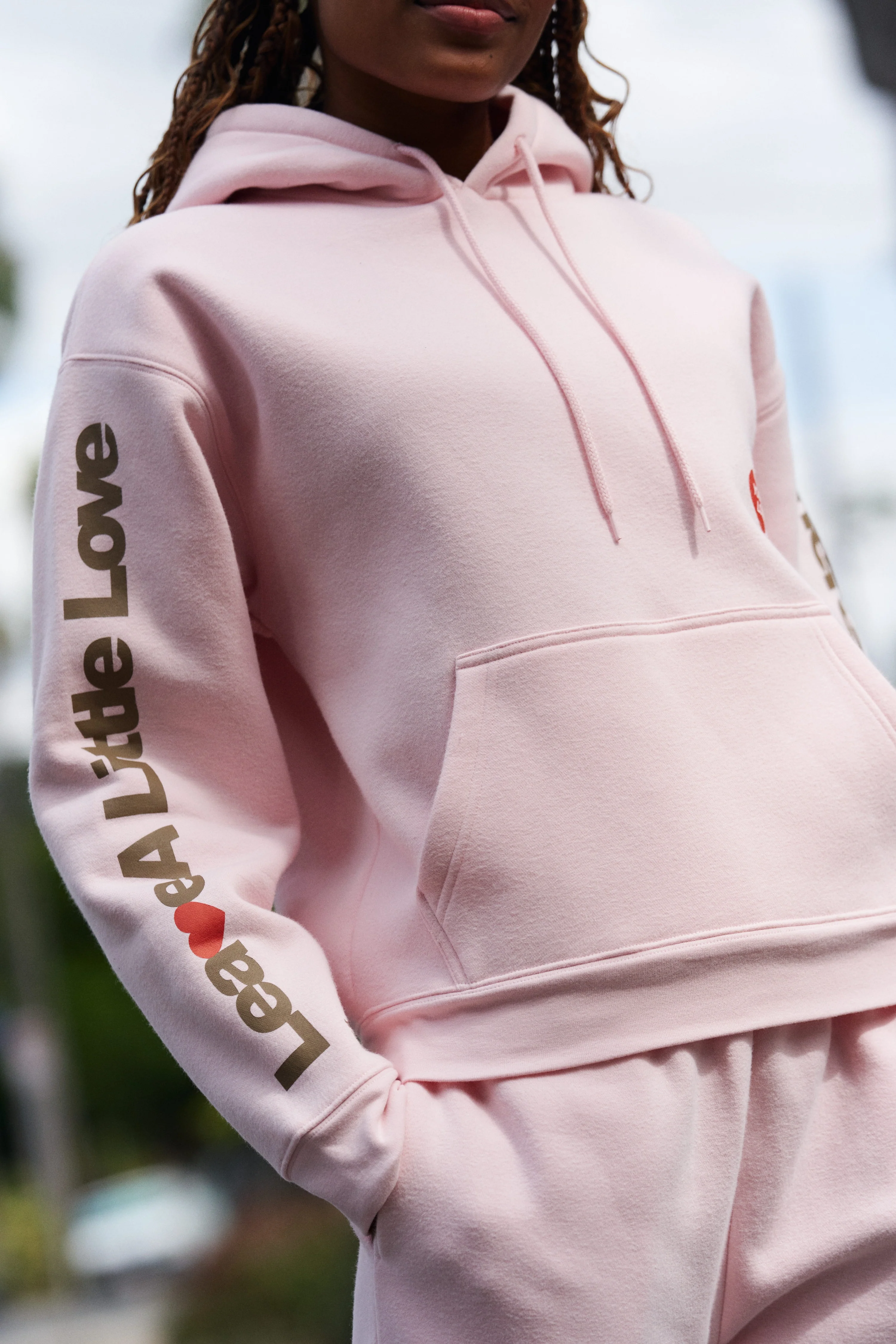 Leave A Little Love Relaxed Hoodie - Image 8