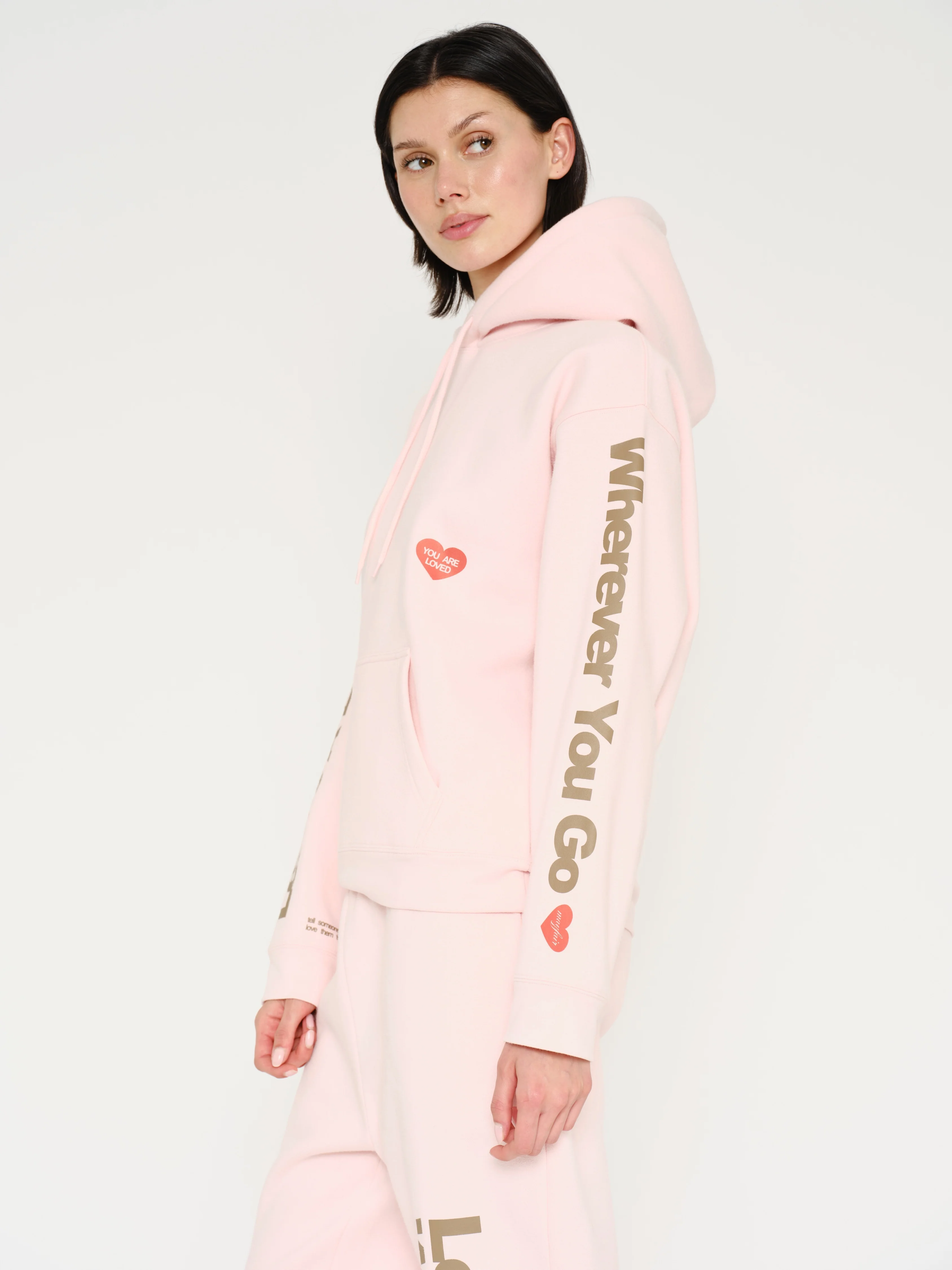 Leave A Little Love Relaxed Hoodie - Image 9
