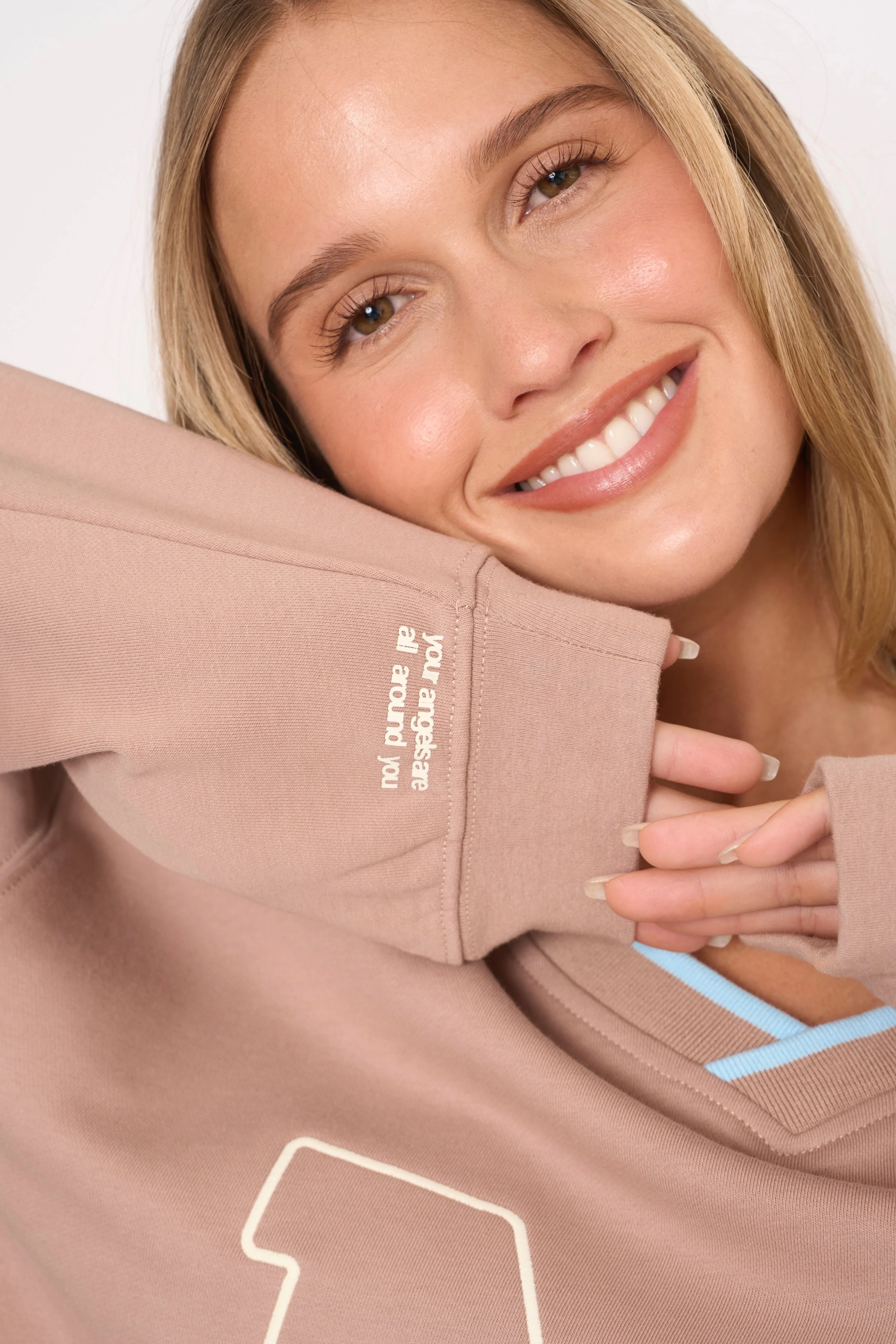 Mayfair Angels V-Neck Sweatshirt - Image 2