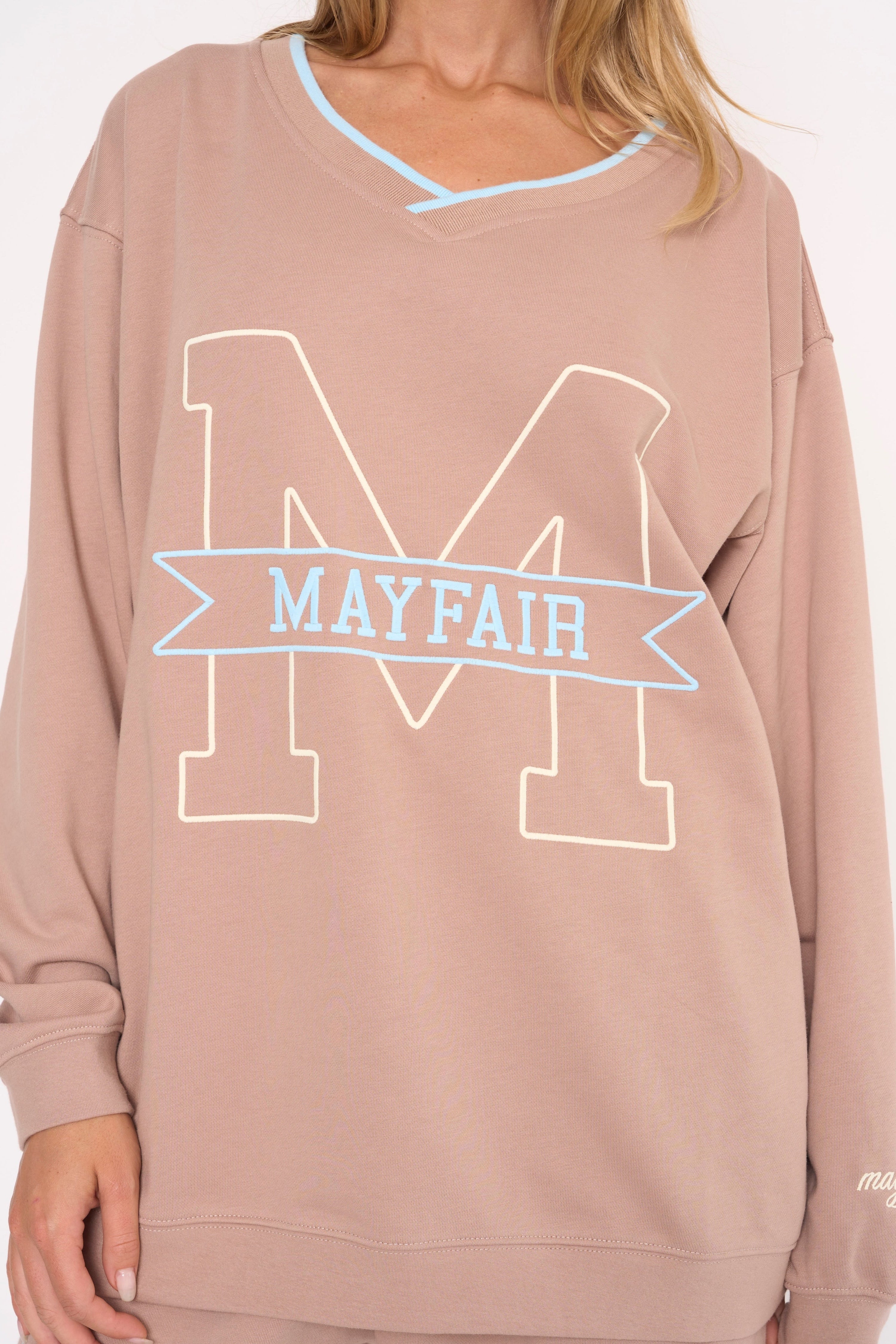 Mayfair Angels V-Neck Sweatshirt - Image 3