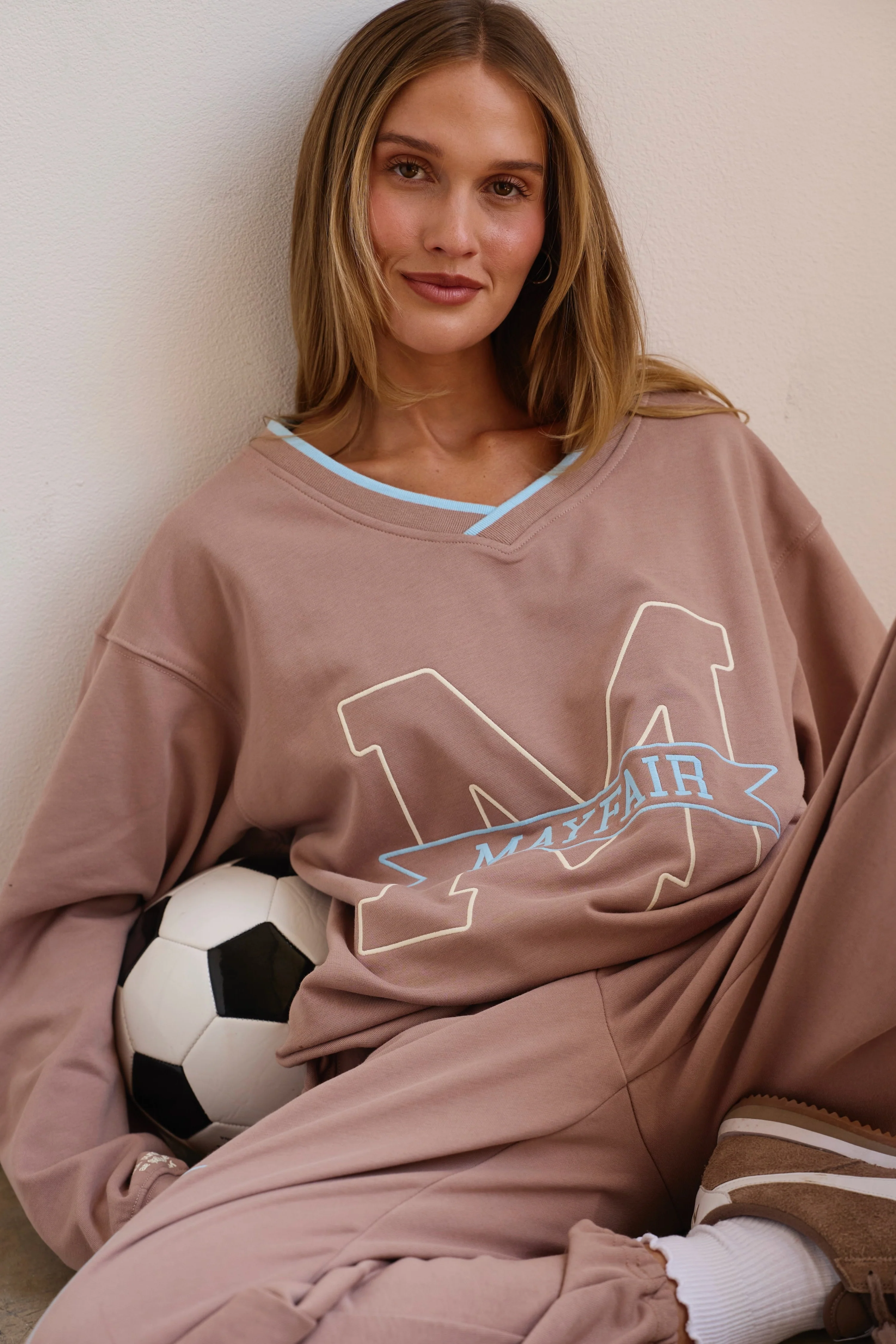 Mayfair Angels V-Neck Sweatshirt - Image 4
