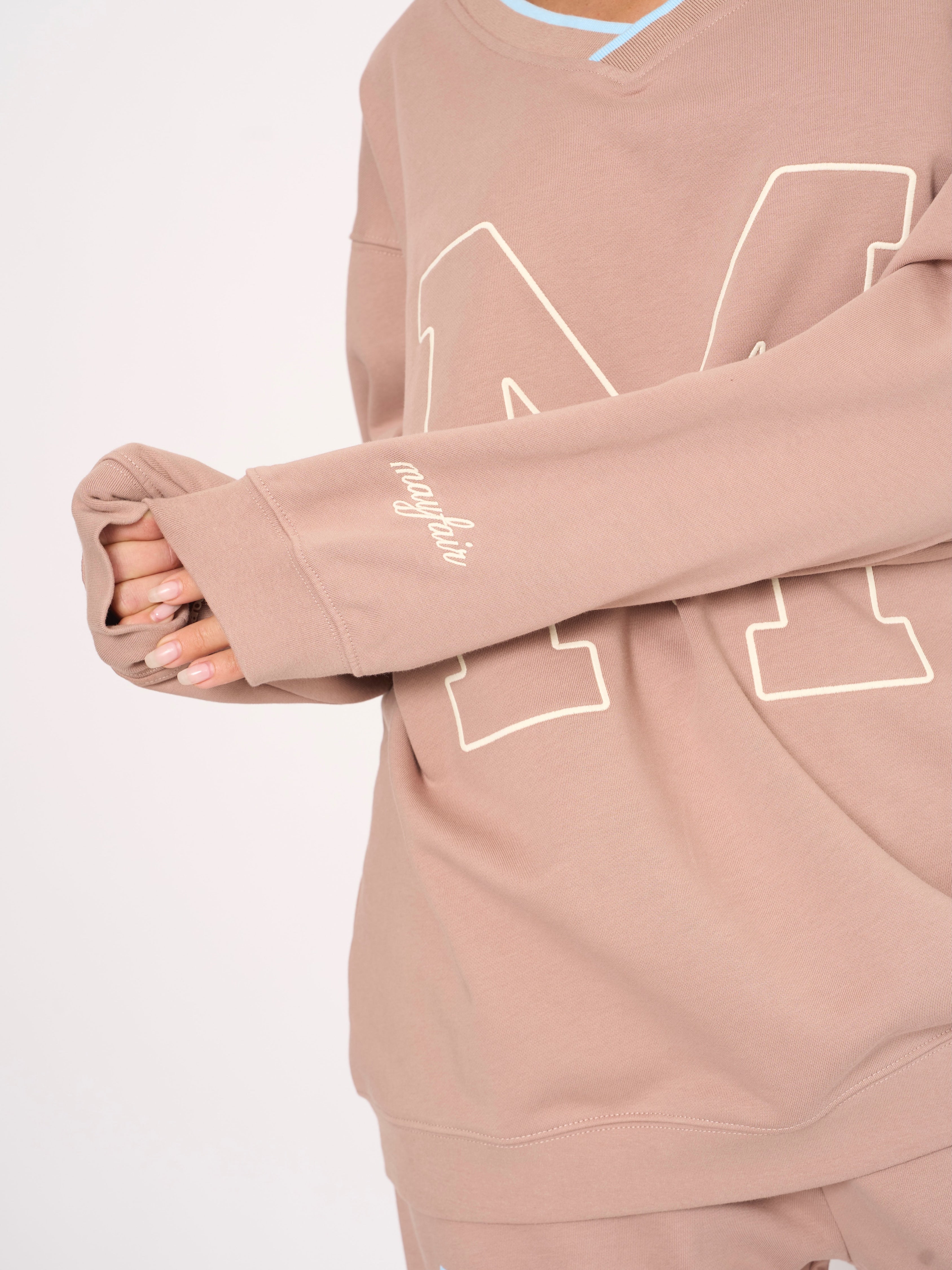 Mayfair Angels V-Neck Sweatshirt - Image 5