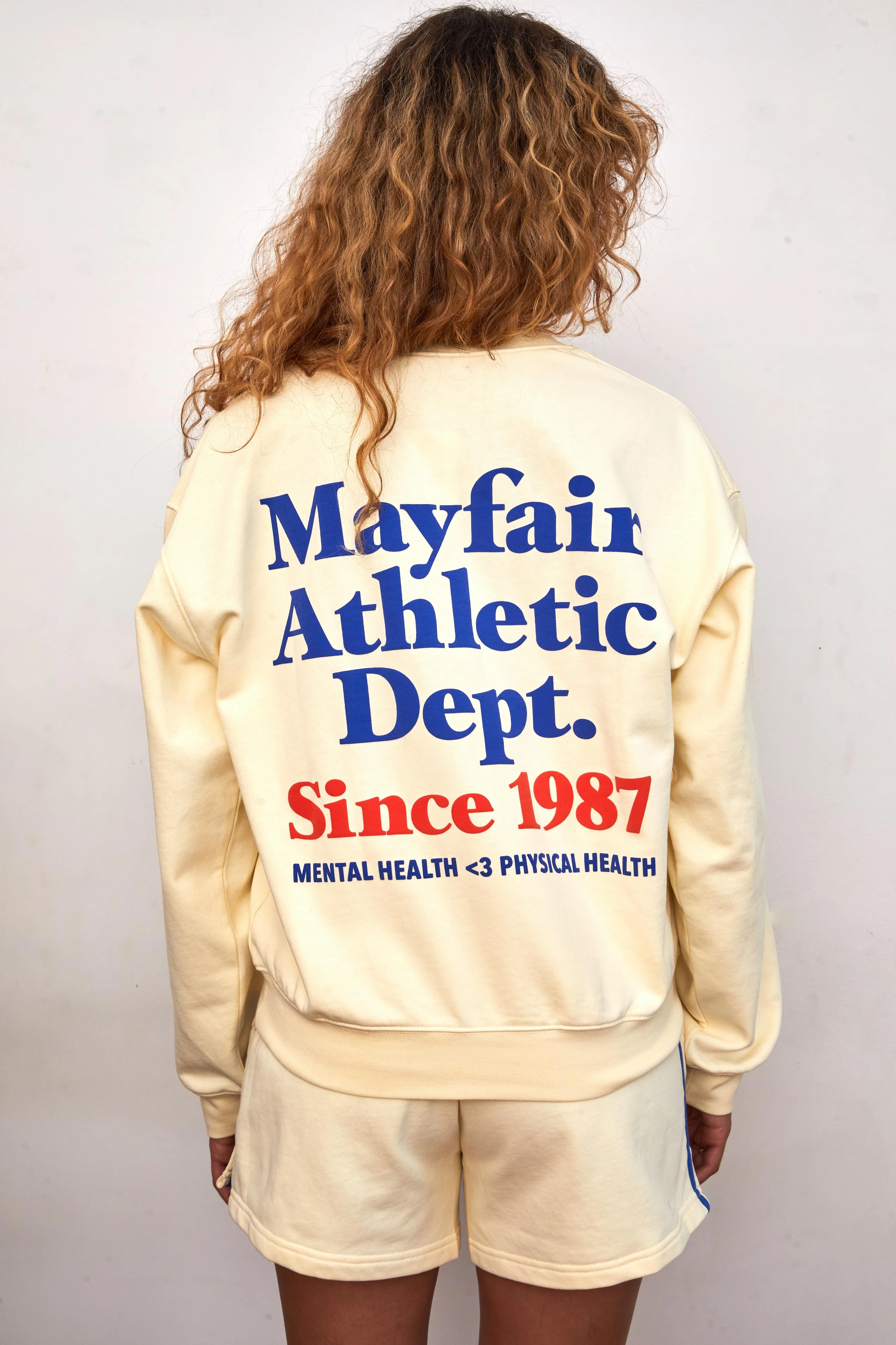 Mayfair Athletic Department Notch-Neck Sweatshirt - Image 5