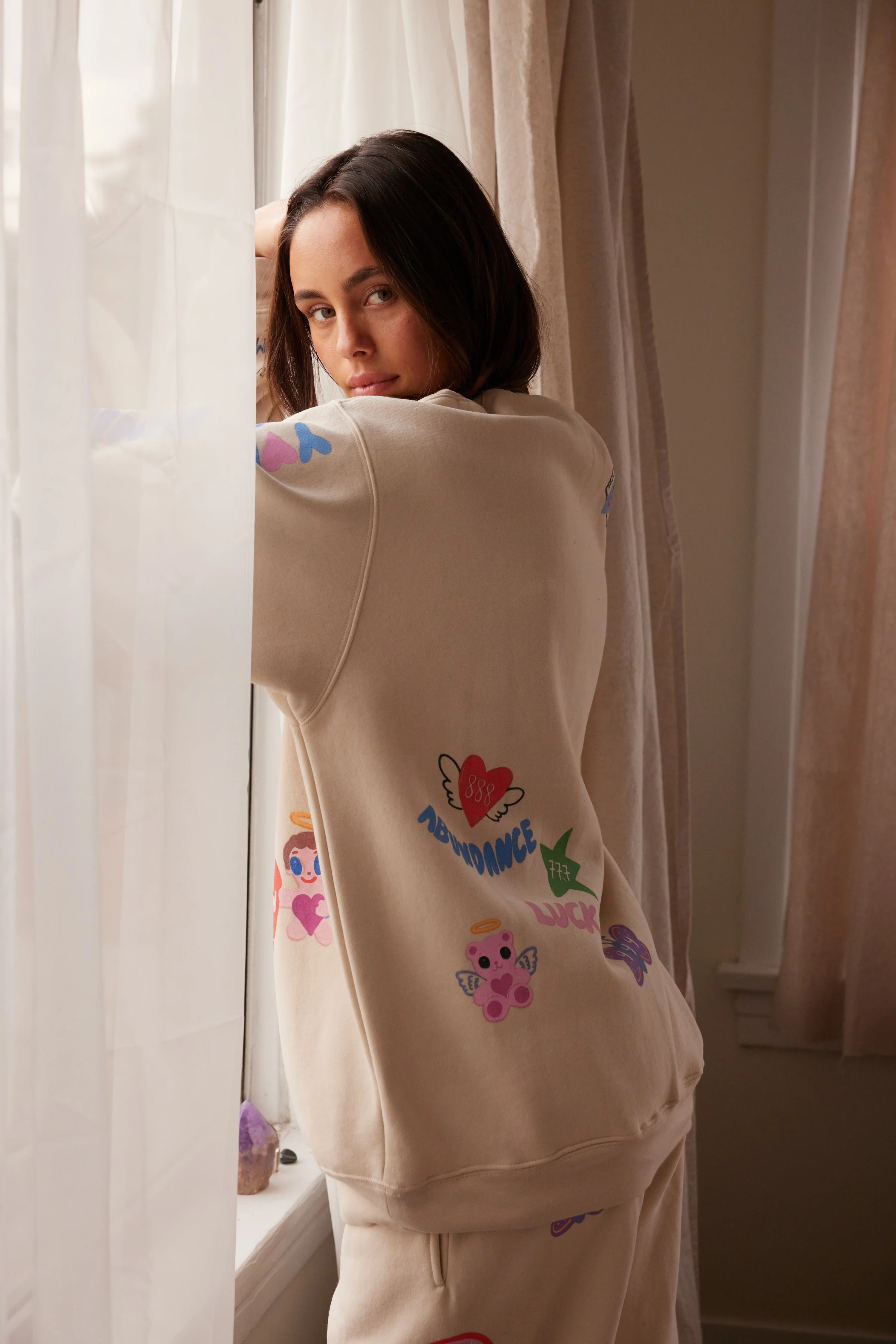 Mayfair x @iscreamcolour Angel Numbers Cloud Crewneck - Image 10