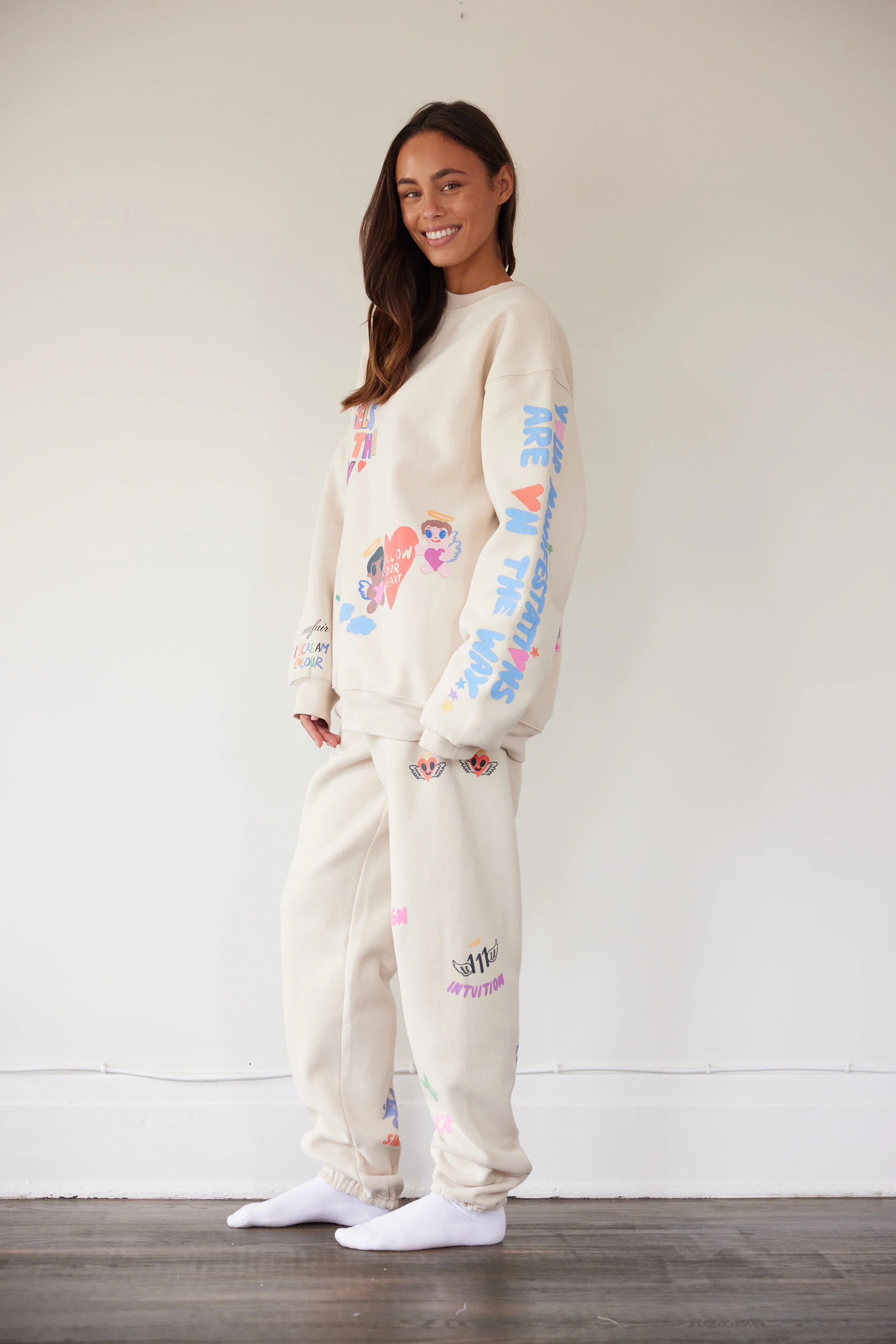 Mayfair x @iscreamcolour Angel Numbers Cloud Sweatpants - Image 10