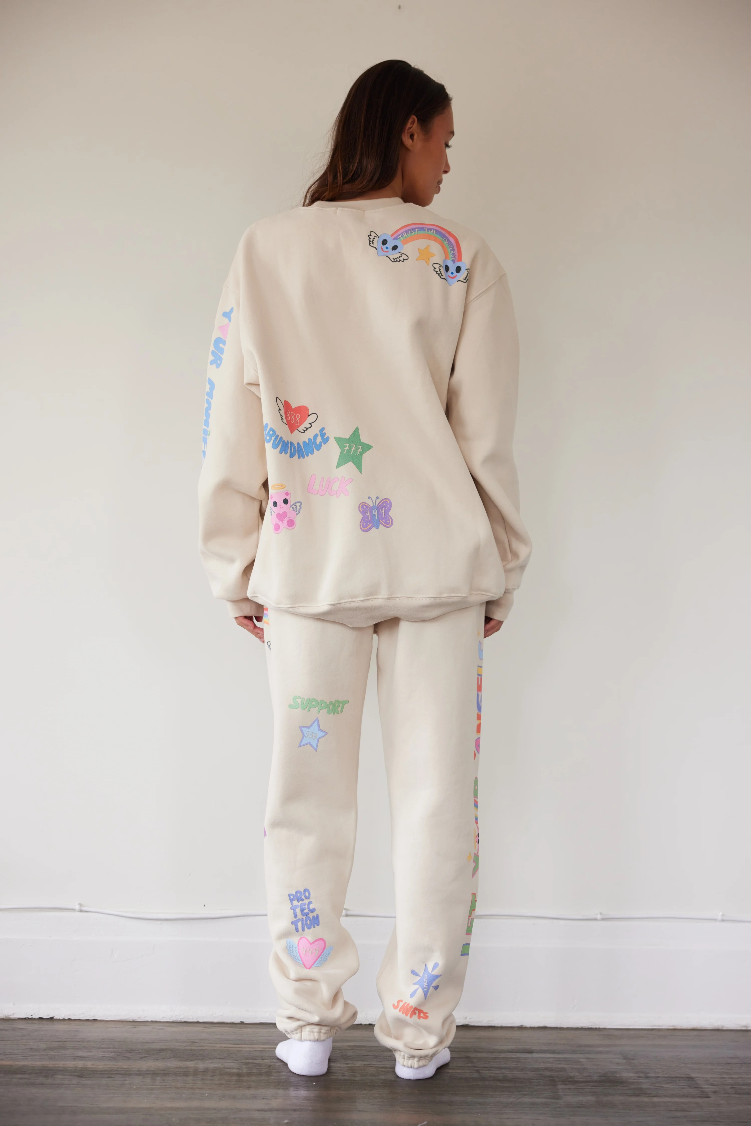 Mayfair x @iscreamcolour Angel Numbers Cloud Sweatpants - Image 11