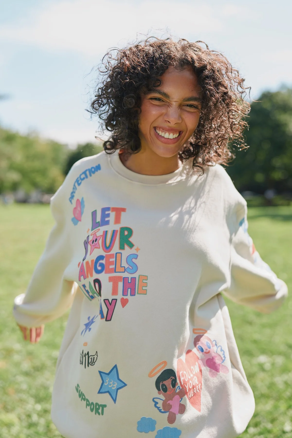 Mayfair x @iscreamcolour Angel Numbers Cloud Crewneck - Image 21
