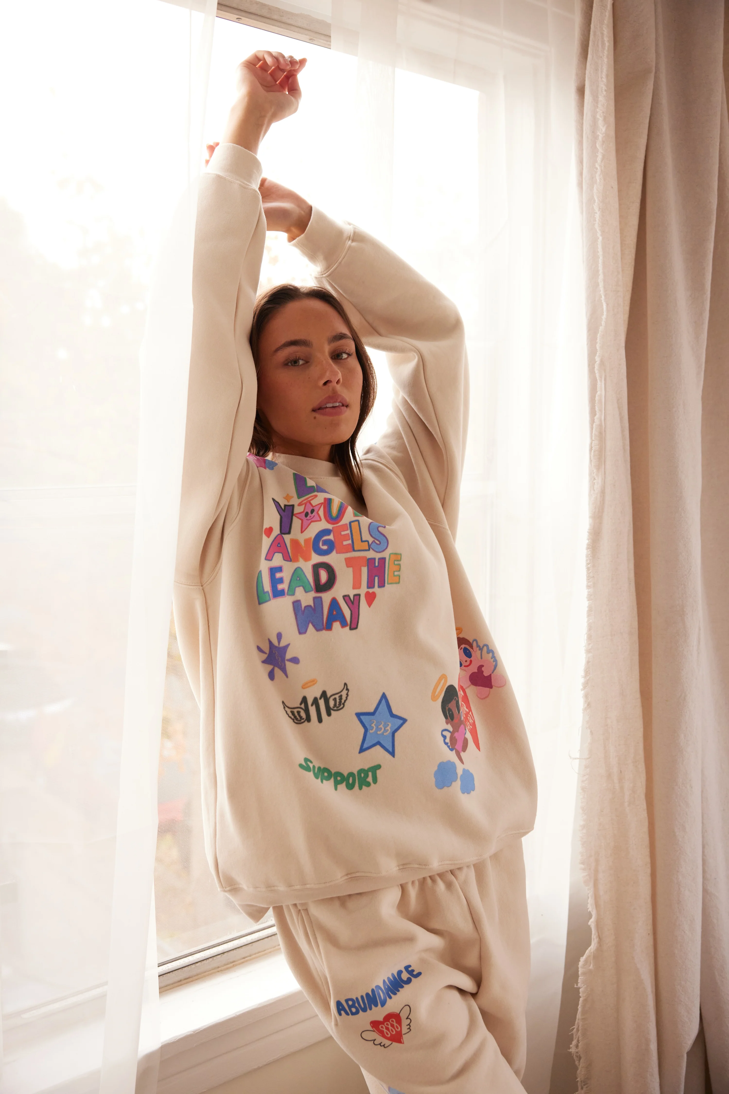 Mayfair x @iscreamcolour Angel Numbers Cloud Crewneck - Image 6