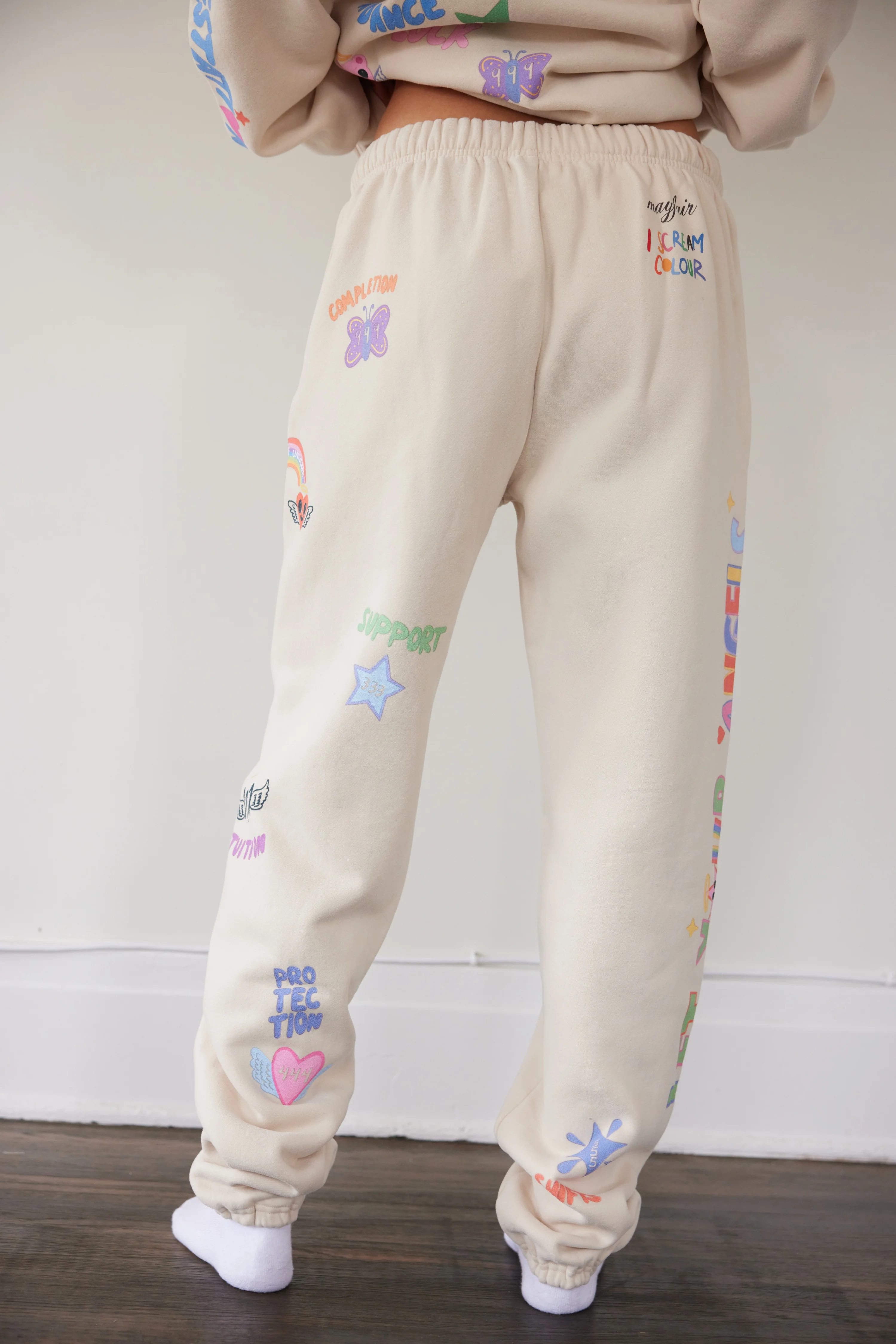 Mayfair x @iscreamcolour Angel Numbers Cloud Sweatpants - Image 12