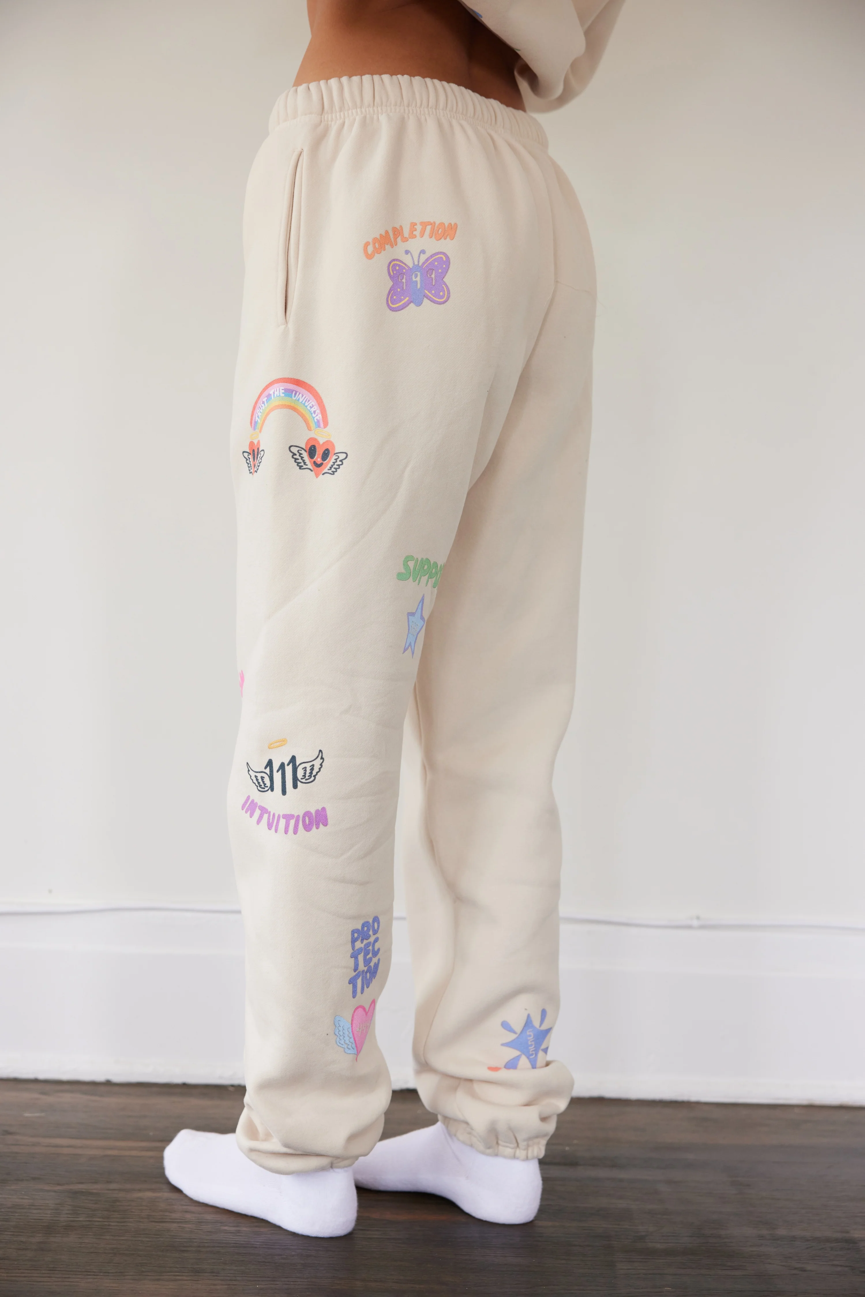 Mayfair x @iscreamcolour Angel Numbers Cloud Sweatpants - Image 13