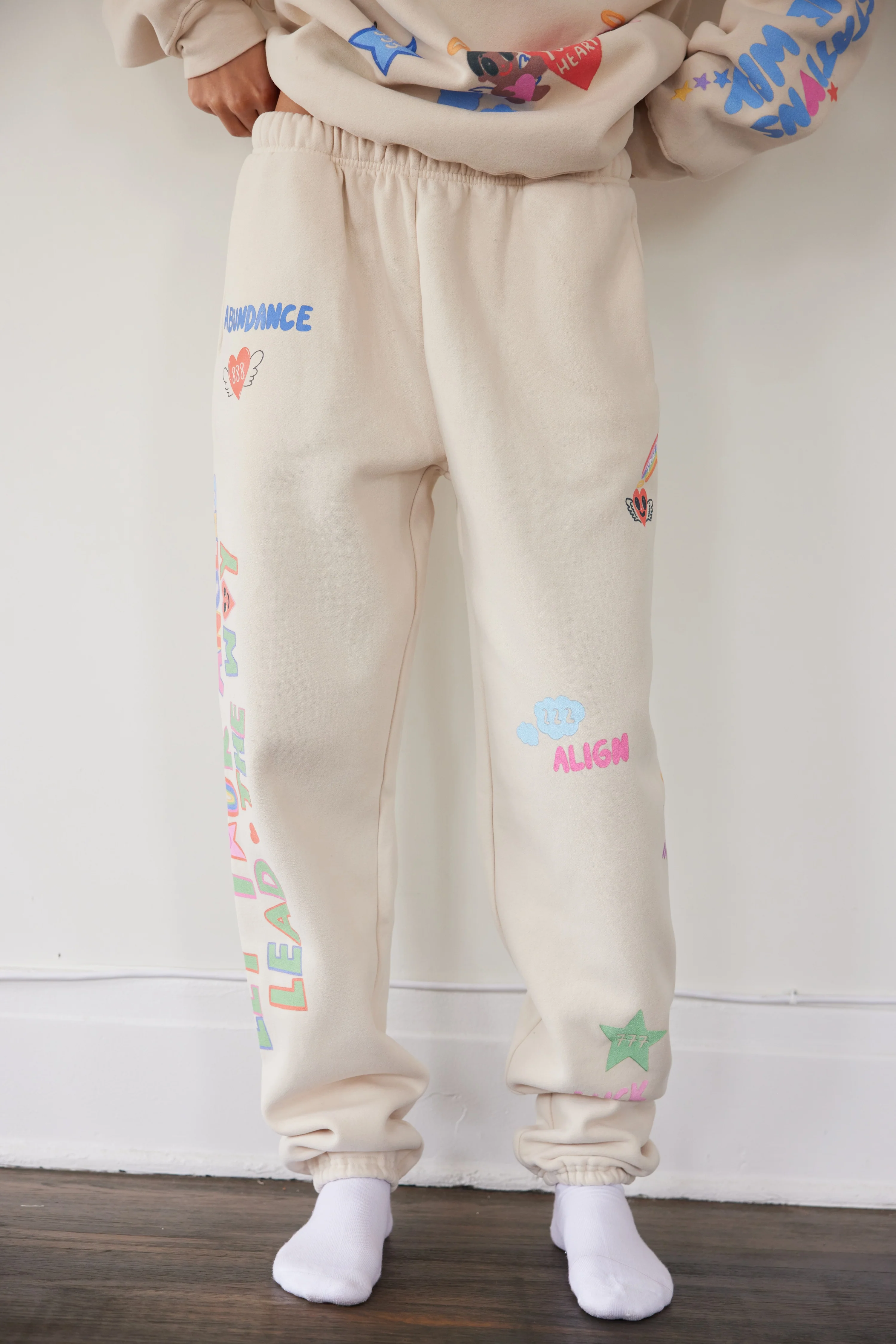 Mayfair x @iscreamcolour Angel Numbers Cloud Sweatpants - Image 14