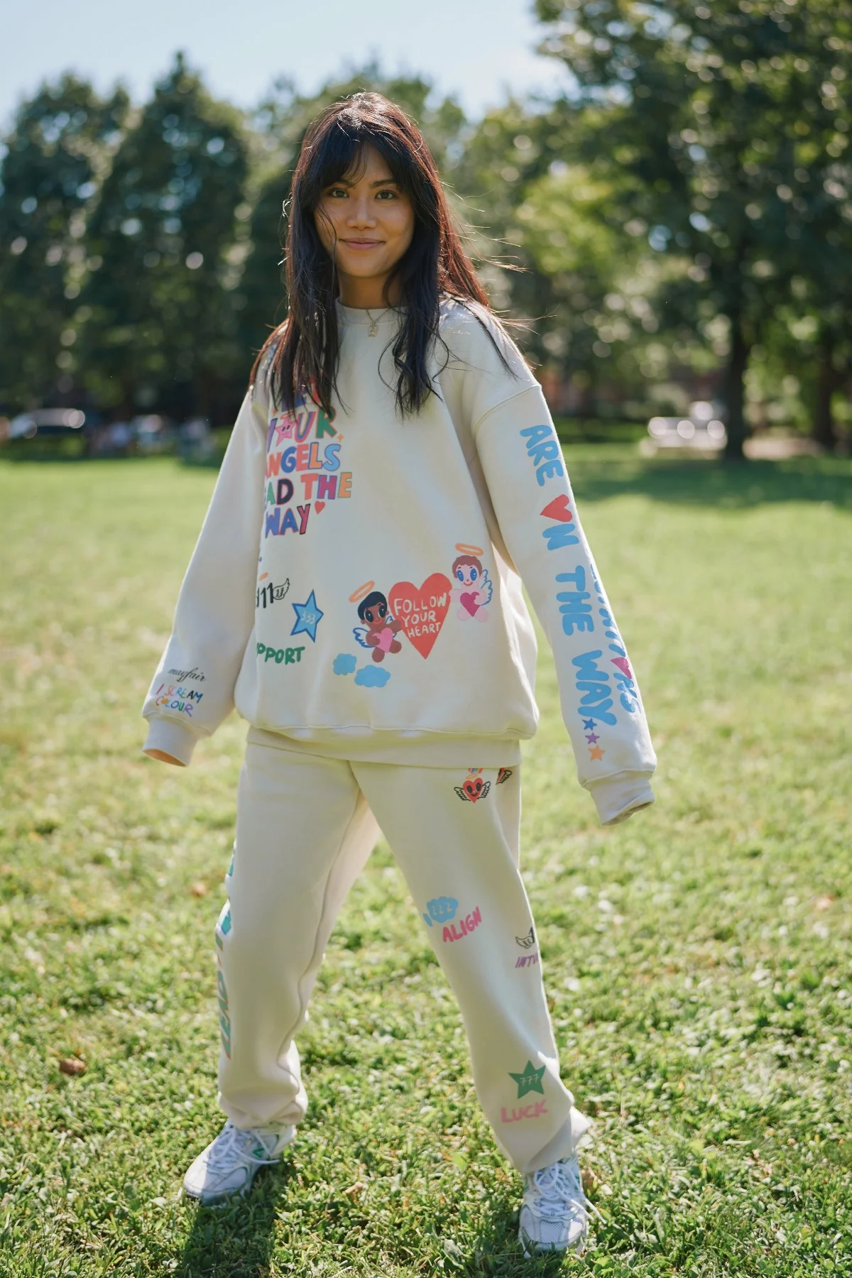 Mayfair x @iscreamcolour Angel Numbers Cloud Sweatpants - Image 17
