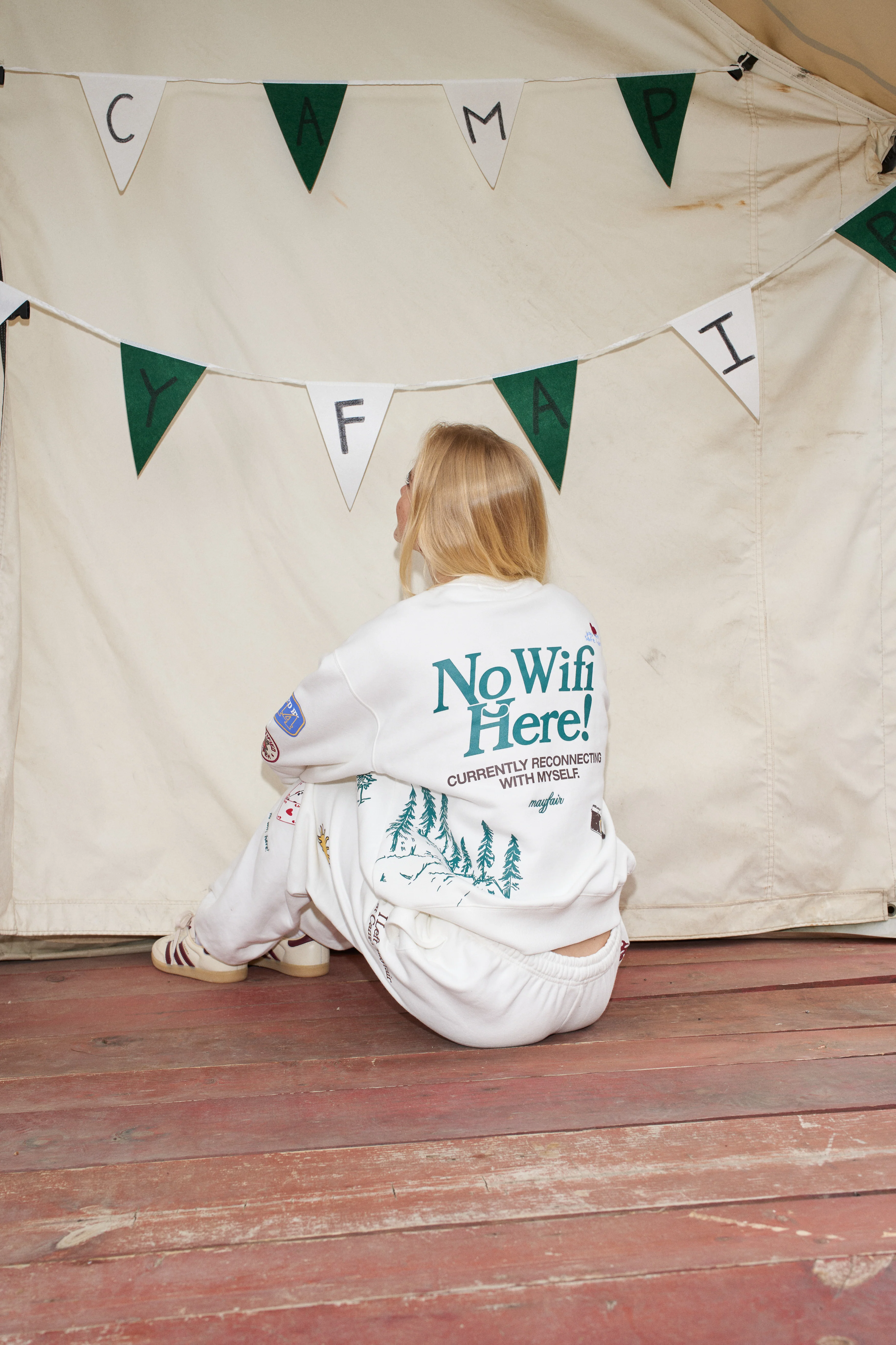 No Wifi Here Classic Crewneck - Image 4