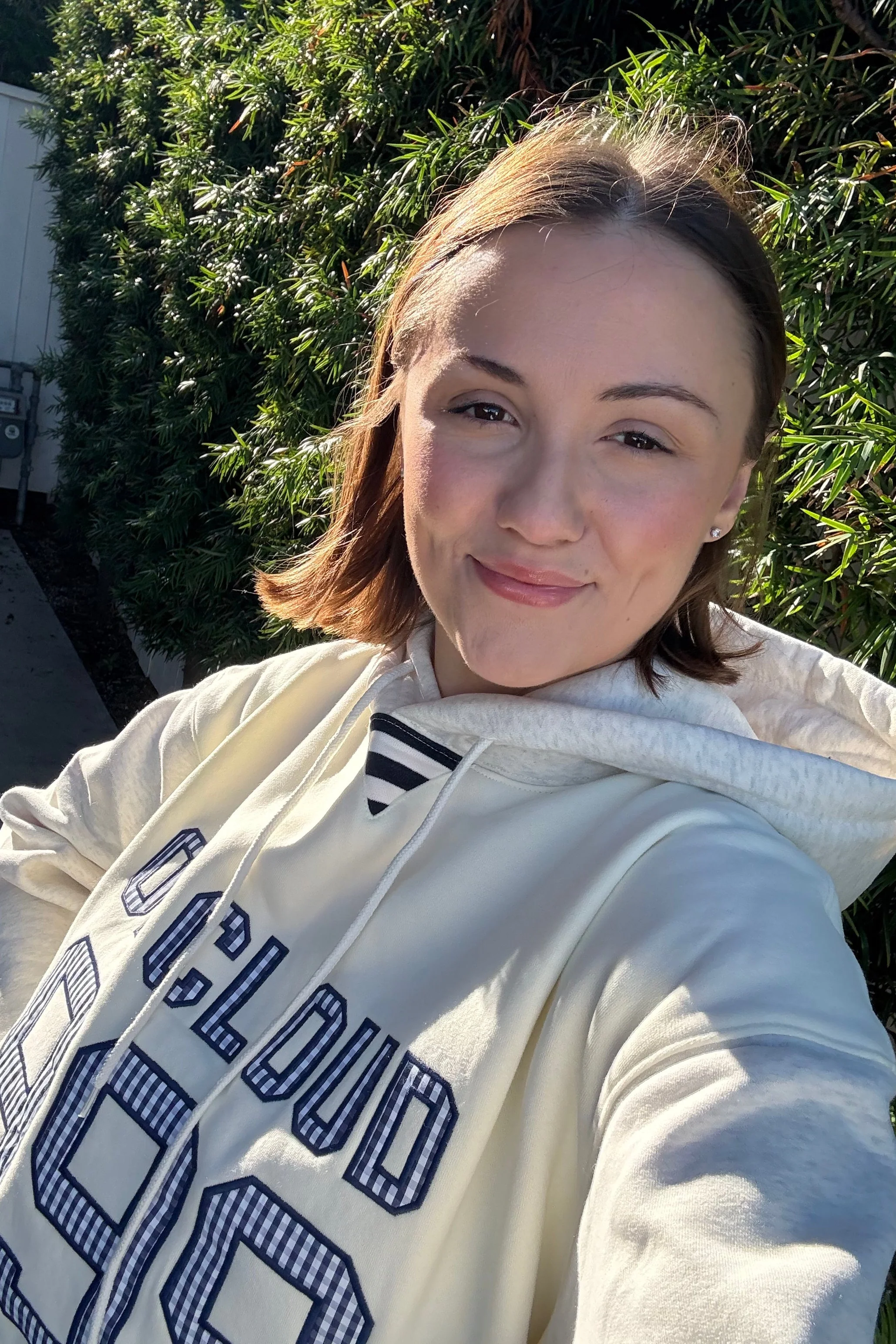 On Cloud Nine Heather Grey Hoodie - Image 10