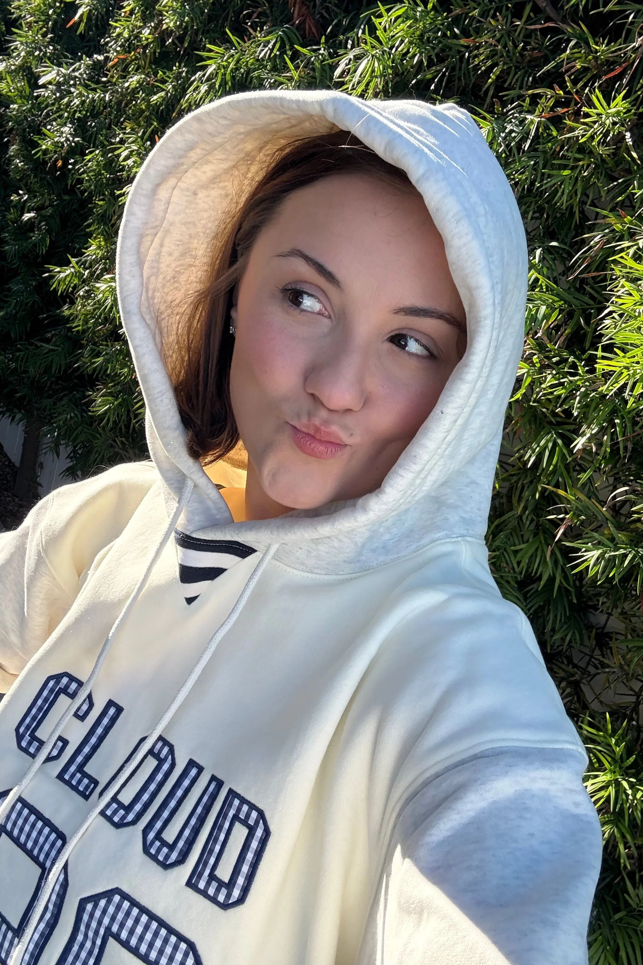 On Cloud Nine Heather Grey Hoodie - Image 11