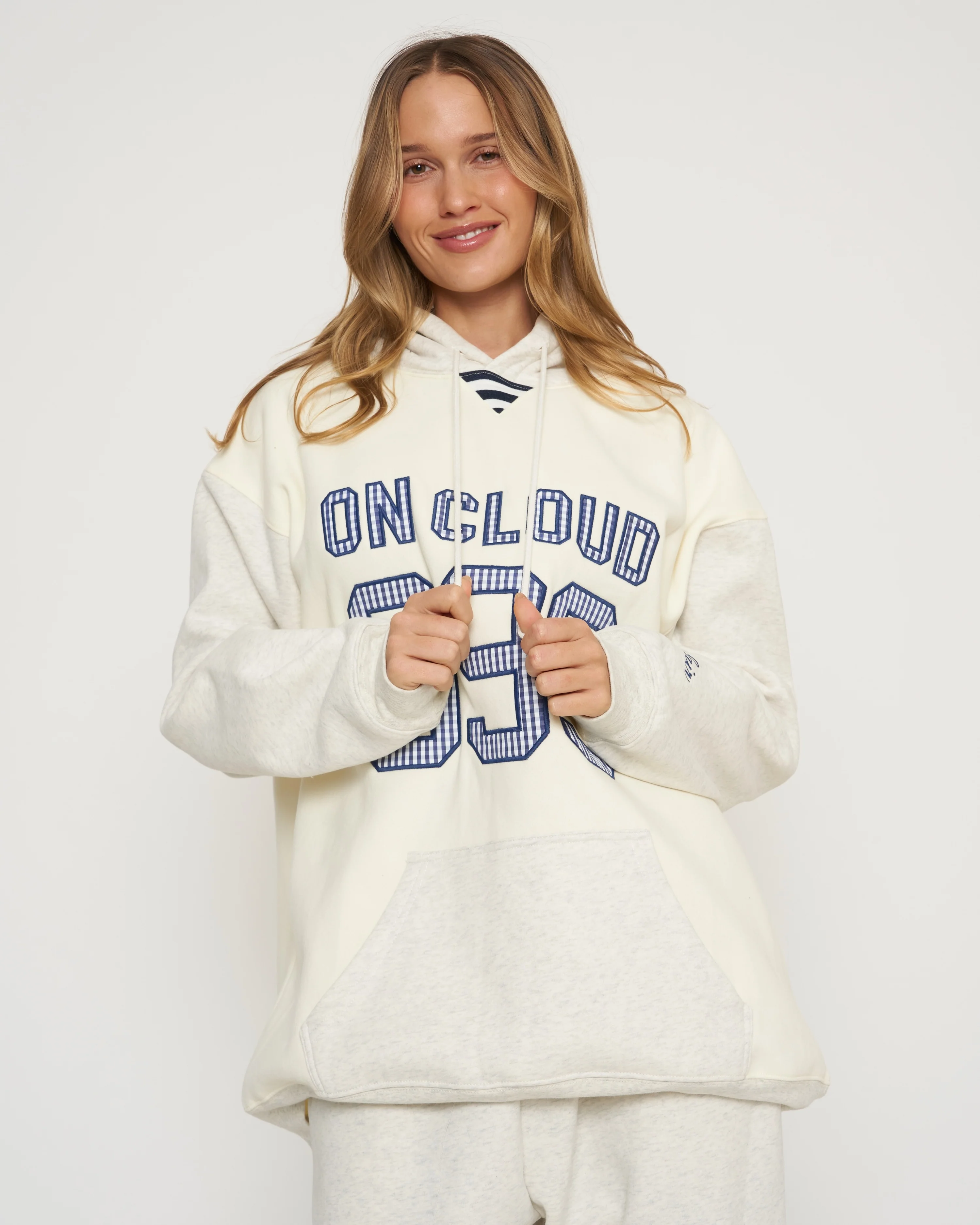 On Cloud Nine Heather Grey Hoodie - Image 4