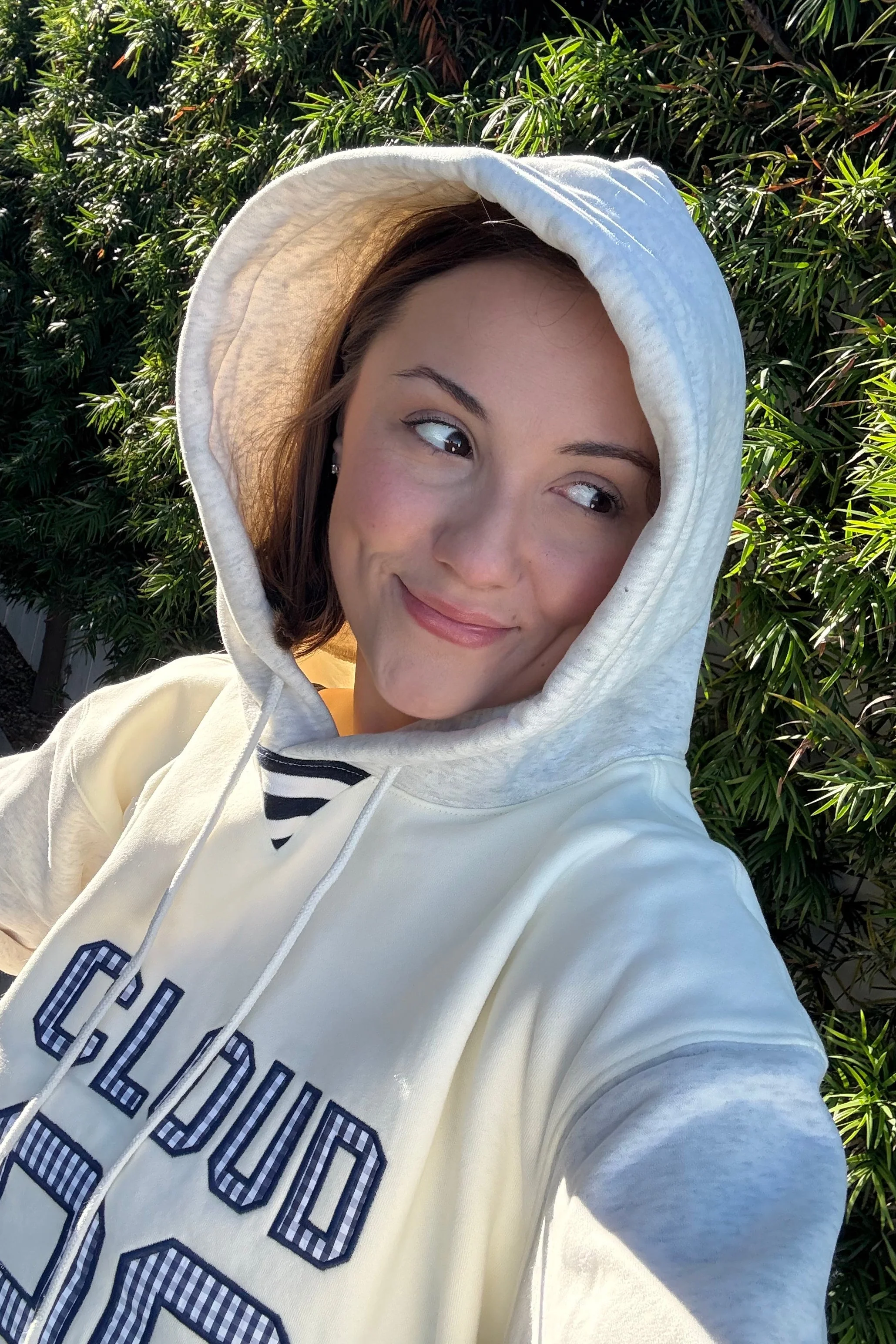On Cloud Nine Heather Grey Hoodie - Image 6