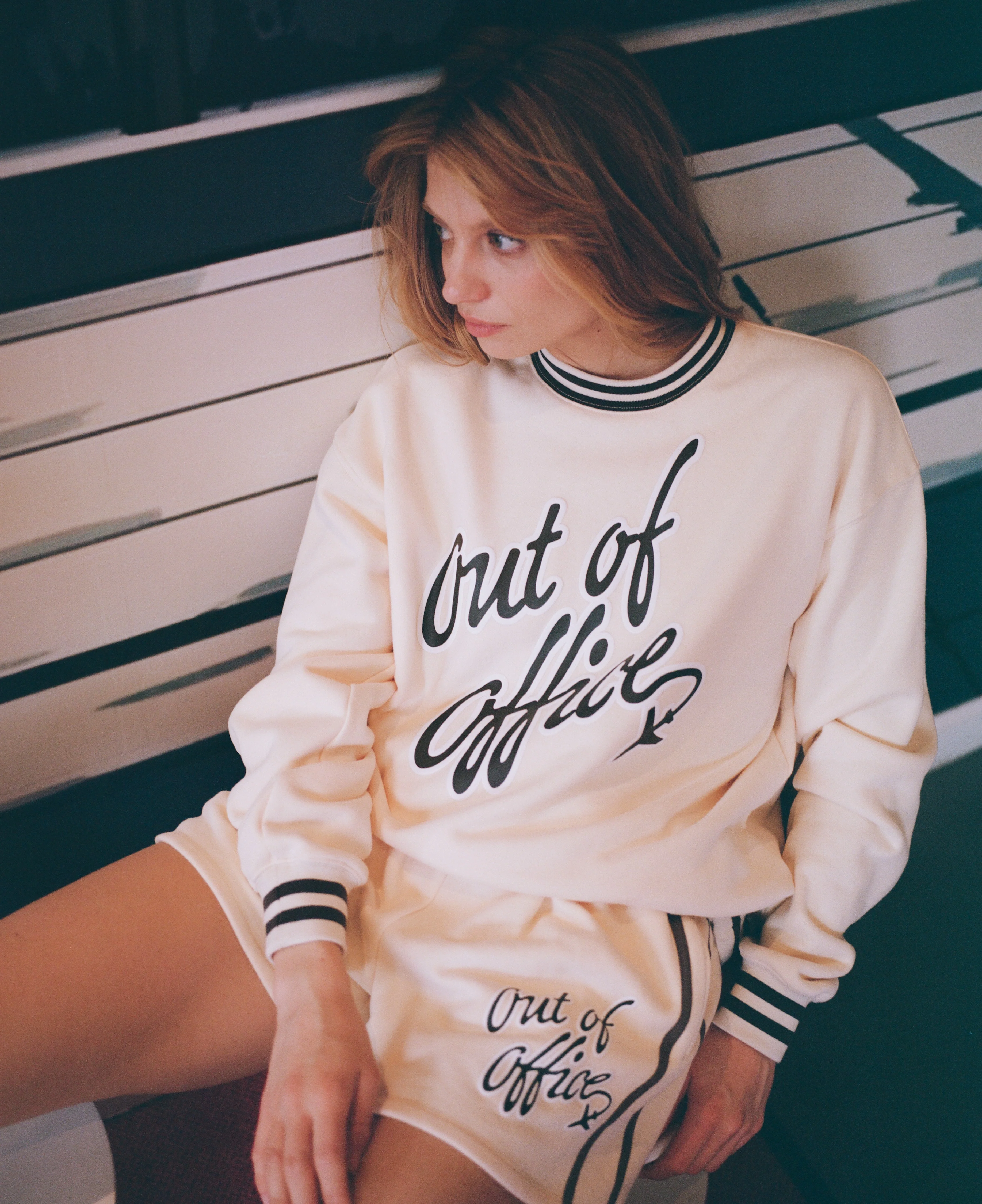 Out of Office Oversized Crewneck - Image 8